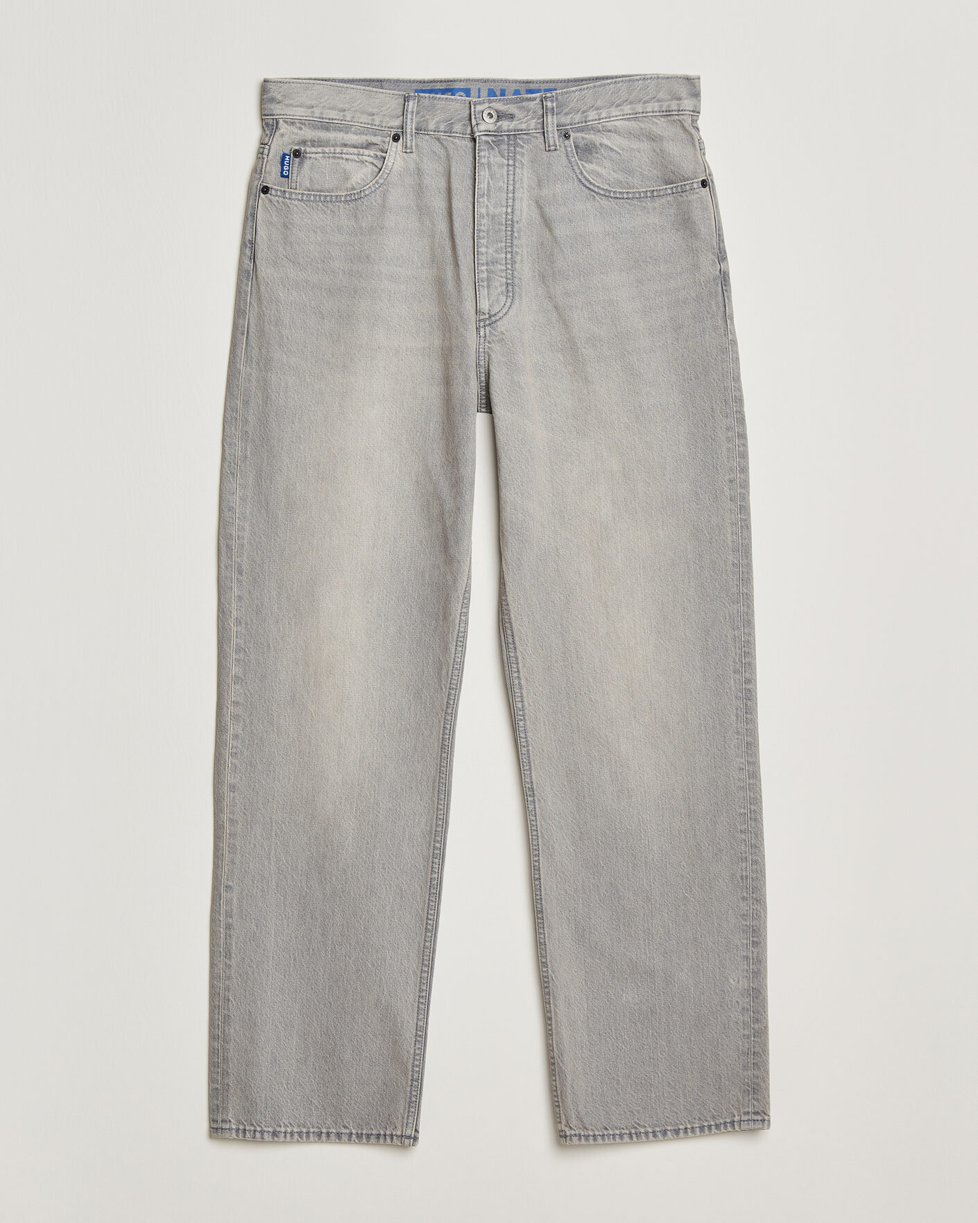Men | Shirts | HUGO | Nate Baggy Fit Jeans Medium Grey