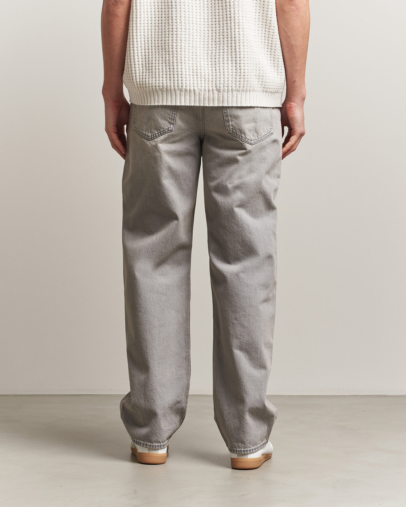 Men | Jeans | HUGO | Nate Baggy Fit Jeans Medium Grey