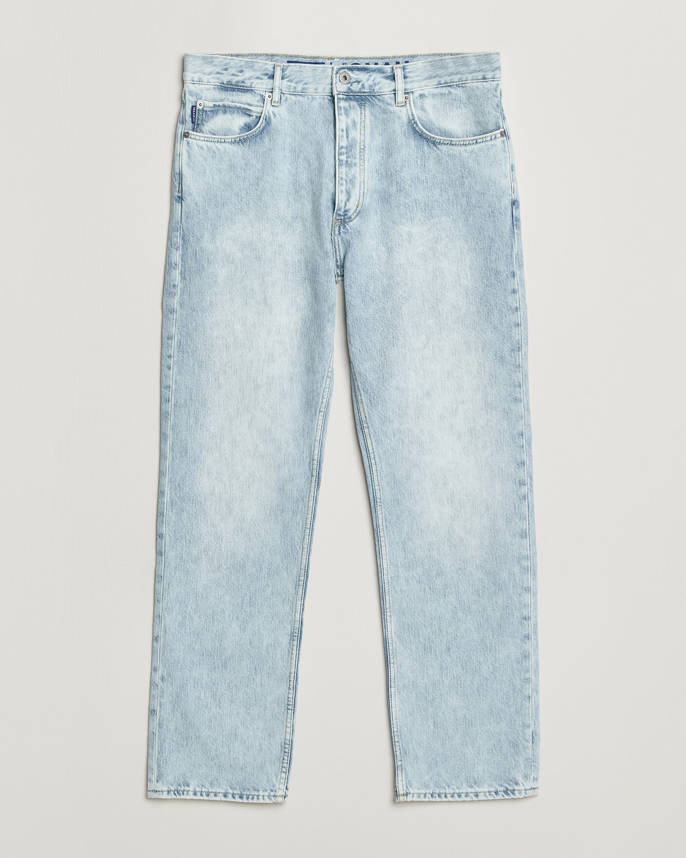 Men | Trousers | HUGO | Jonah Straight Fit Jeans Light Blue