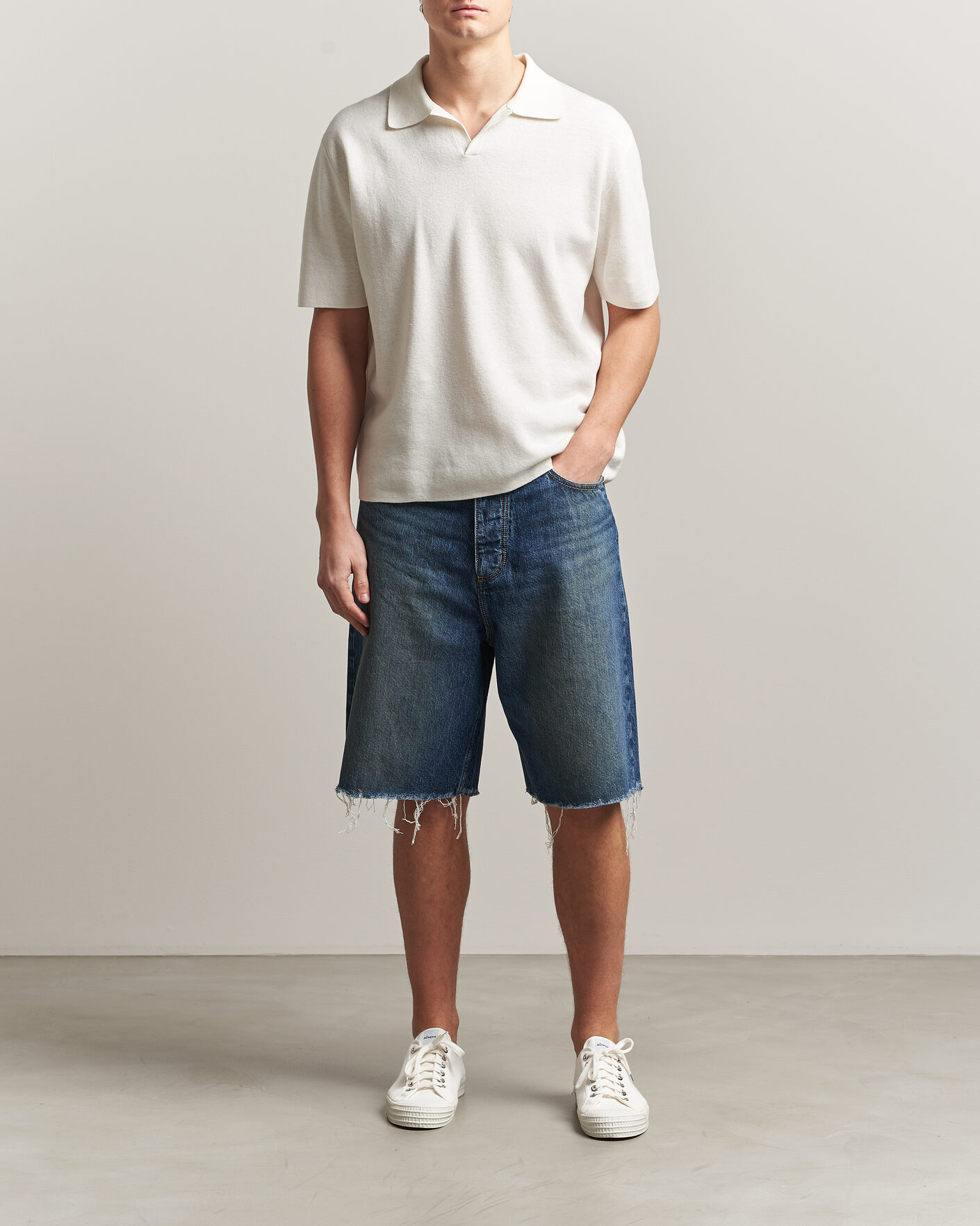 Men | Shorts | HUGO | Mason Denim Shorts Medium Blue