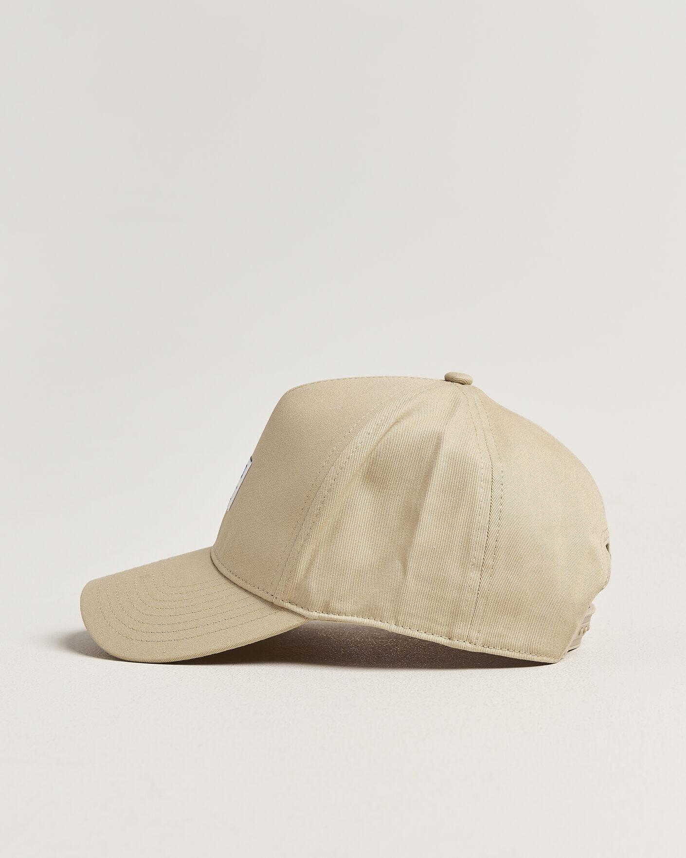 Men | Hats & Caps | HUGO | Merk Logo Cap Medium Beige