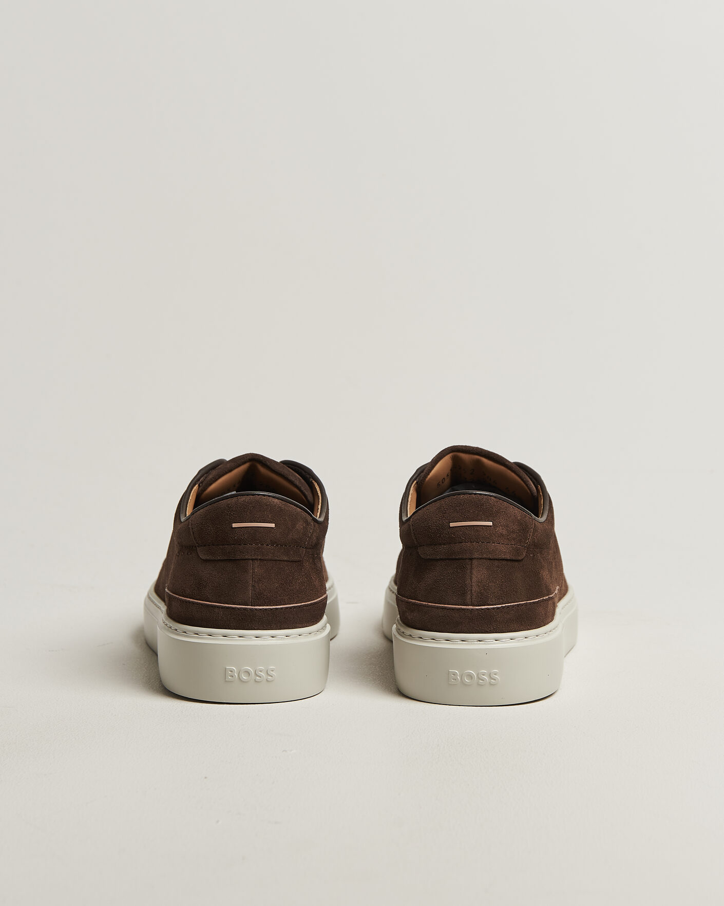 Men | Sneakers | BOSS CAMEL | Gary Suede Sneaker Dark Brown