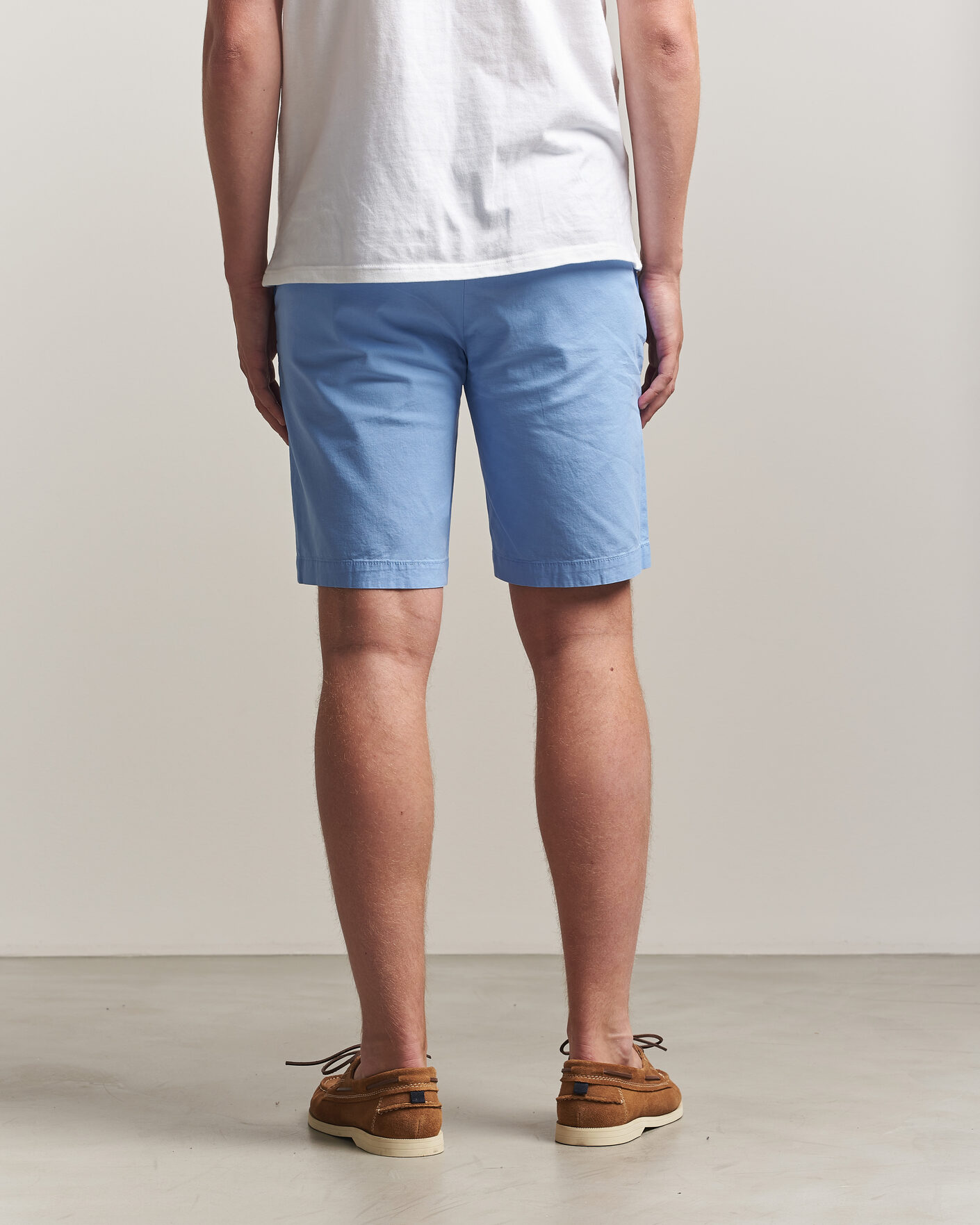 Men | Shorts | Dockers | Slim Cotton/Linen Shorts Vista Blue