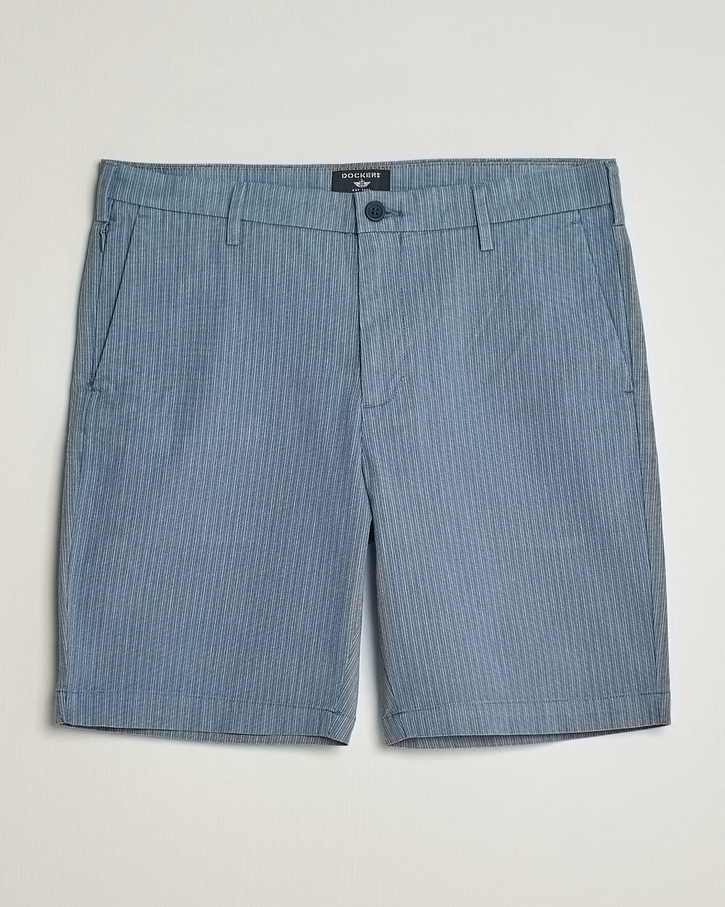 Men | Shorts | Dockers | Slim Cotton/Linen Shorts Bering Sea