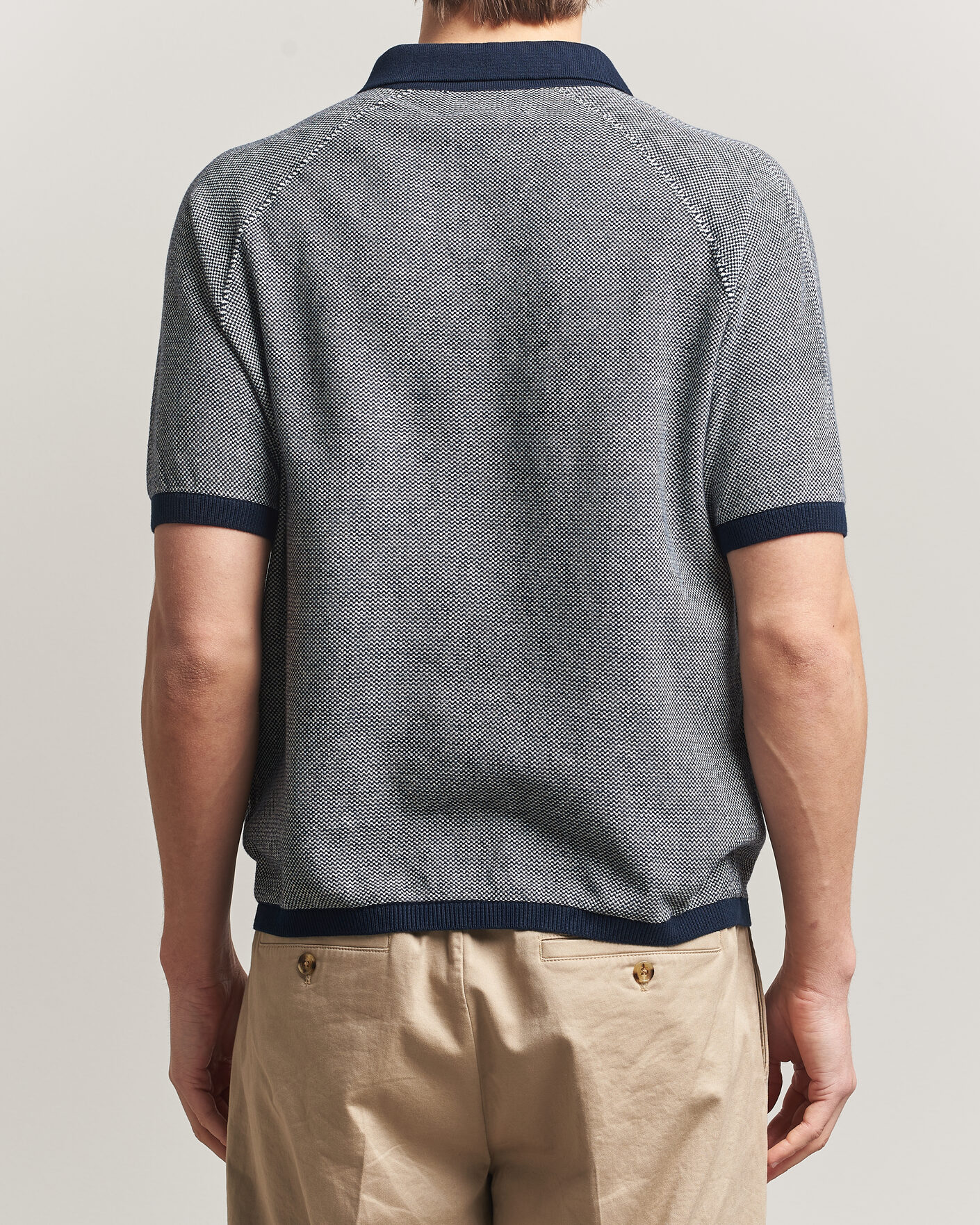 Men | Polo Shirts | Peregrine | Lynton Cotton Polo Navy
