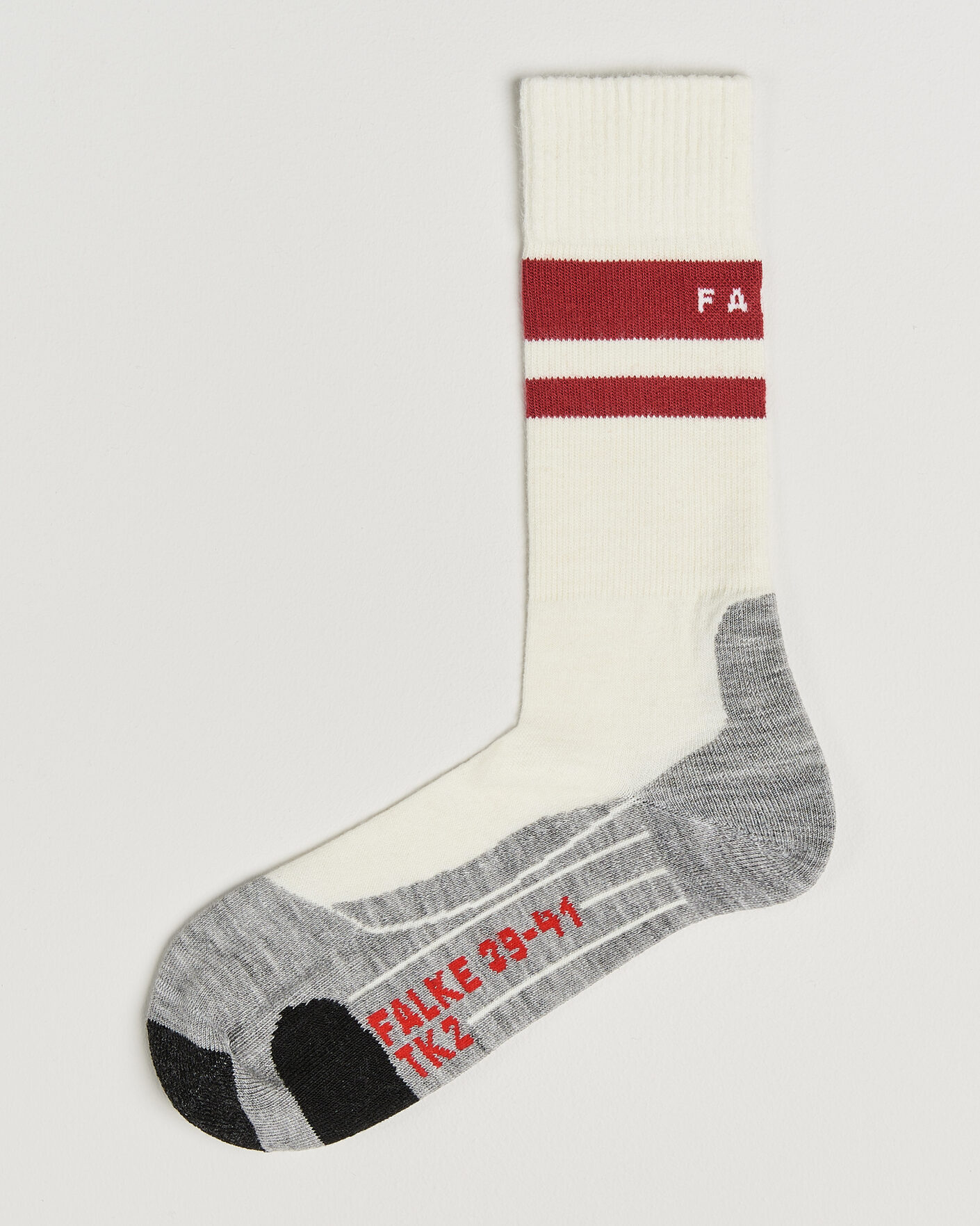 Men | Underwear & Socks | Falke Sport | TK2 Explore Trekking Socks White/Red