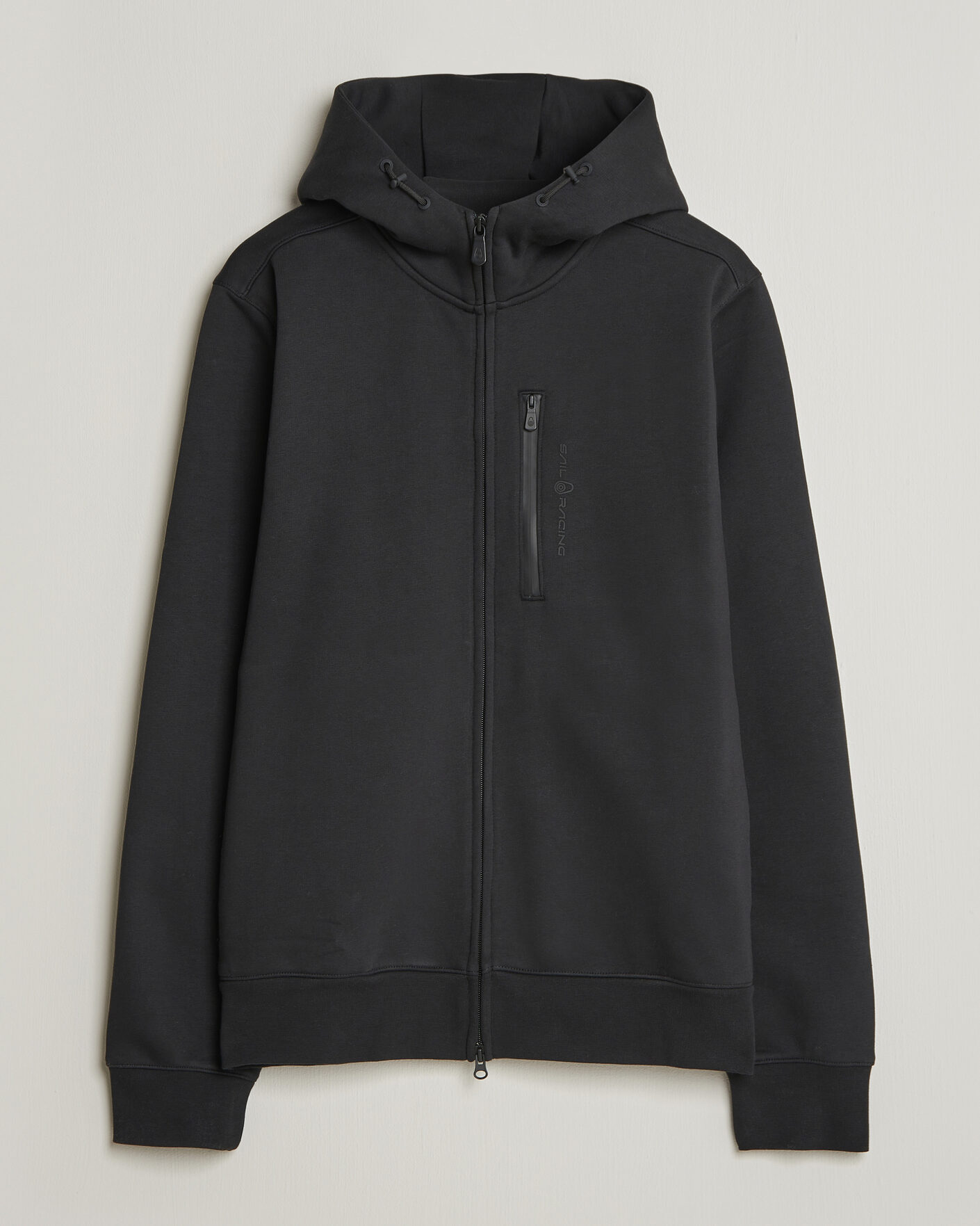Men | Sweaters & Knitwear | Sail Racing | Bowman Monochrome Full Zip Hoodie Carbon