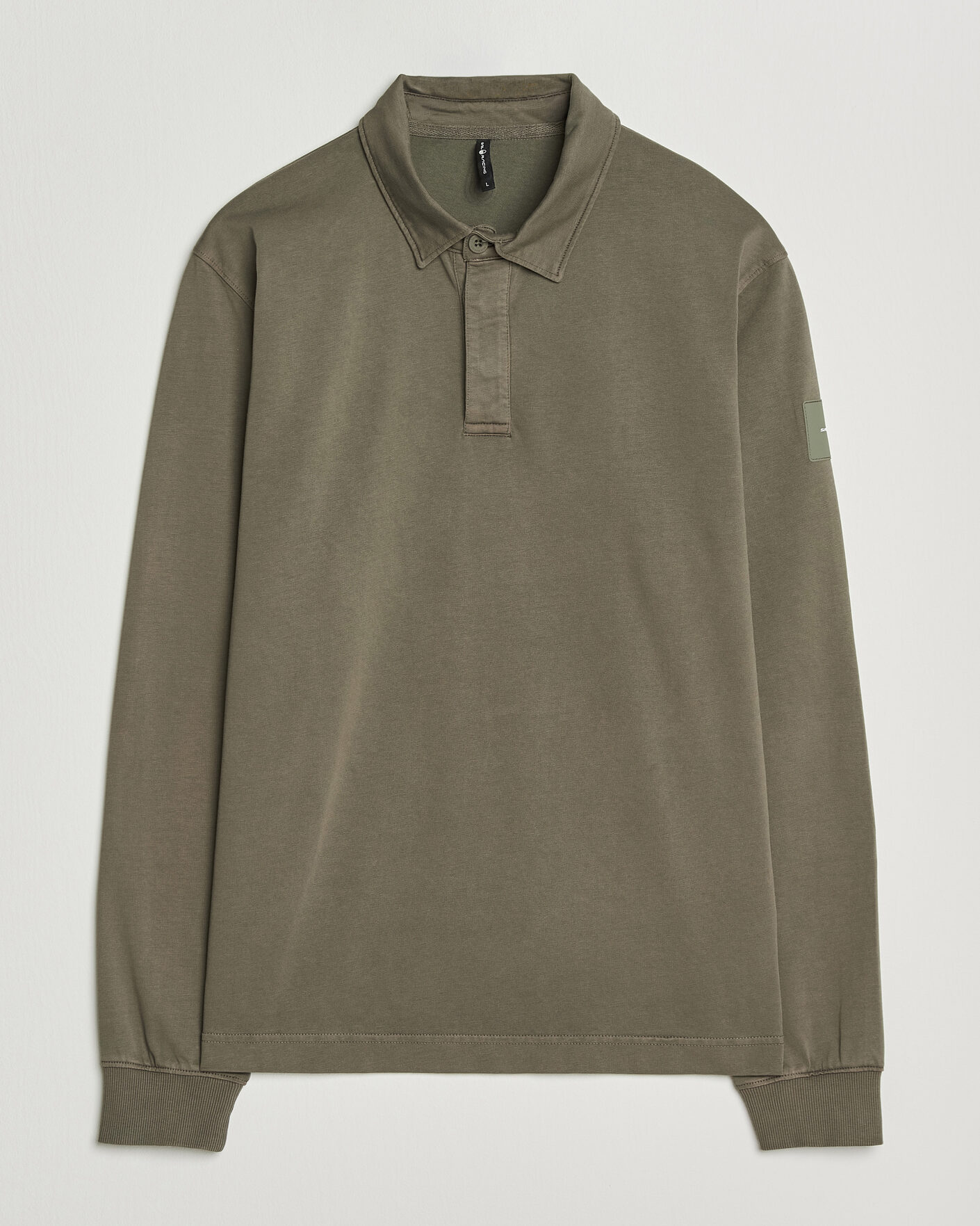 Men | Sweaters & Knitwear | Sail Racing | Wind Pigment Dyed Rugger Mud Green