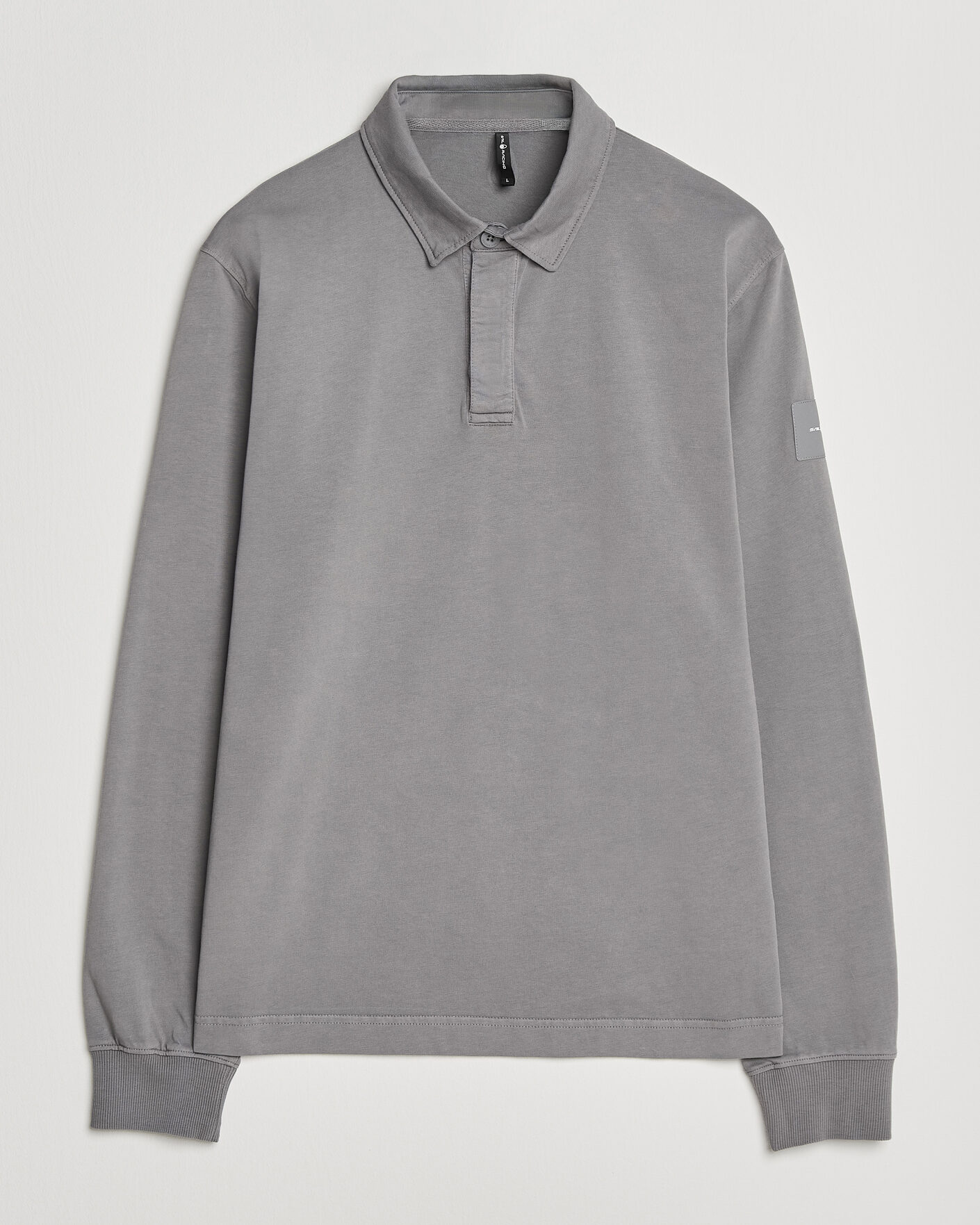 Men | Sweaters & Knitwear | Sail Racing | Wind Pigment Dyed Rugger Frost Grey