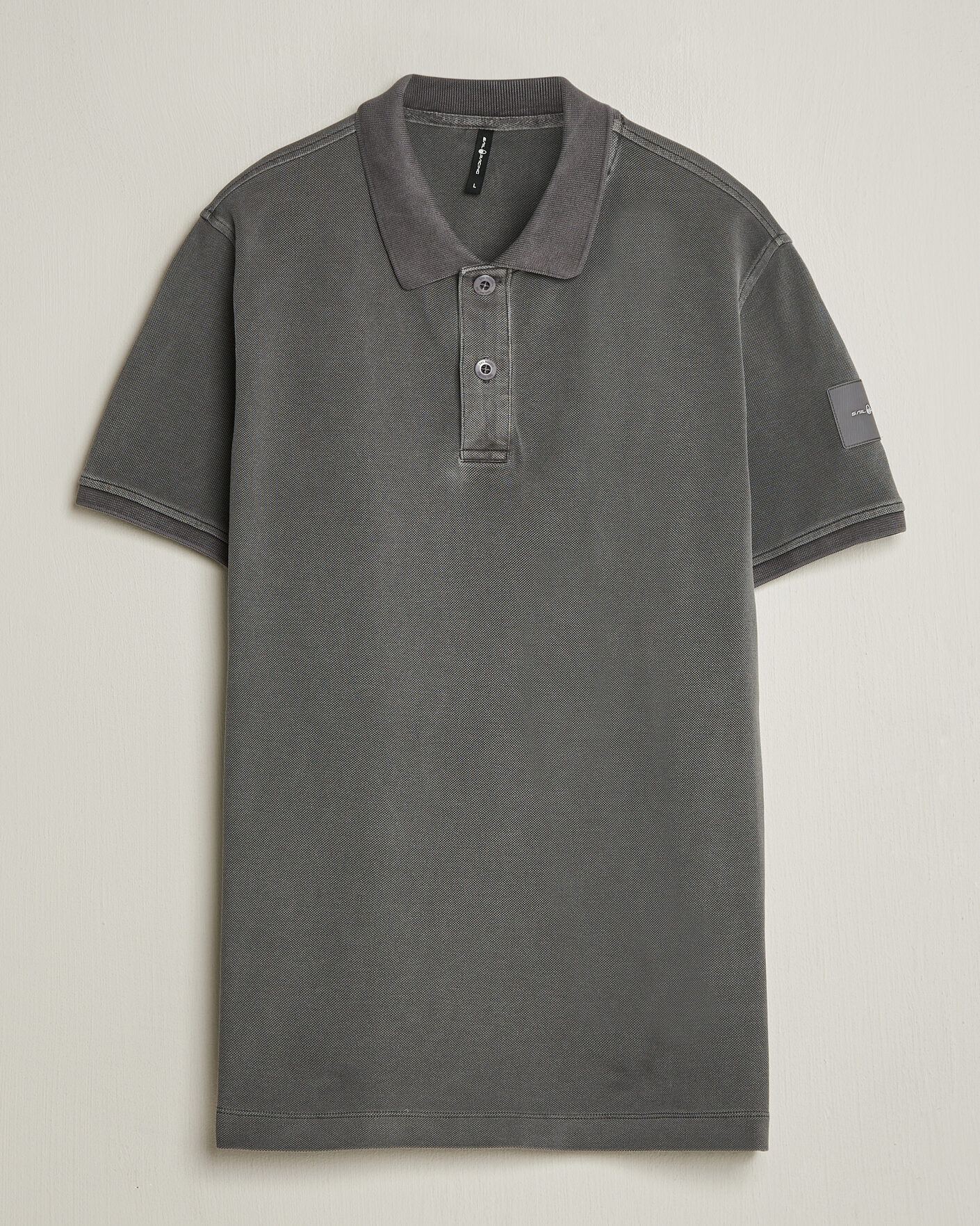 Men | Polo Shirts | Sail Racing | Wind Pigment Dyed Polo Frost Grey