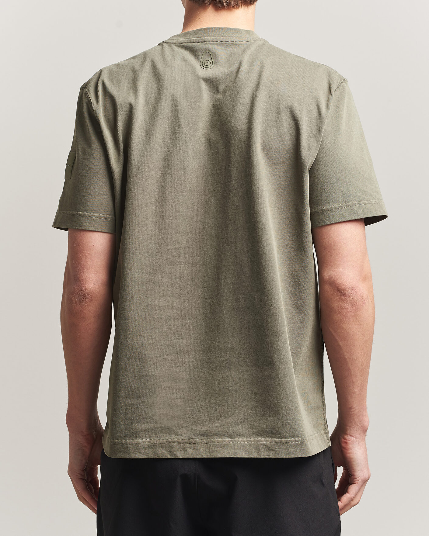 Men | T-Shirts | Sail Racing | Wind Pigment Dyed T-Shirt Mud Green