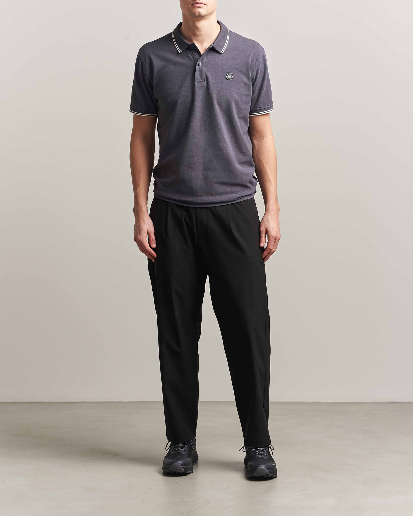 Men | Polo Shirts | Sail Racing | Fleet Polo Dark Steel Blue
