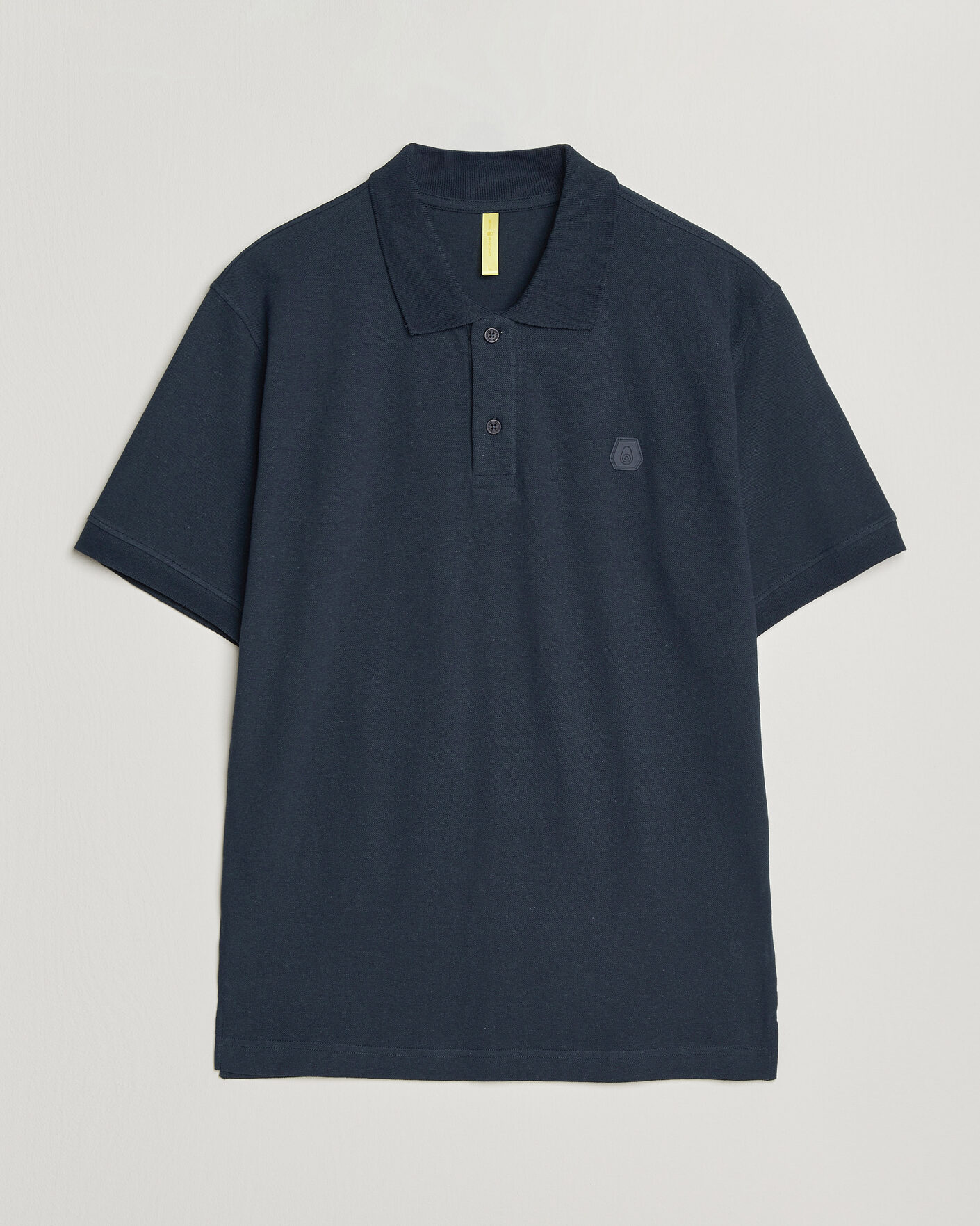 Men | Polo Shirts | Sail Racing | Tornado Cotton/Linen Pique Polo Navy