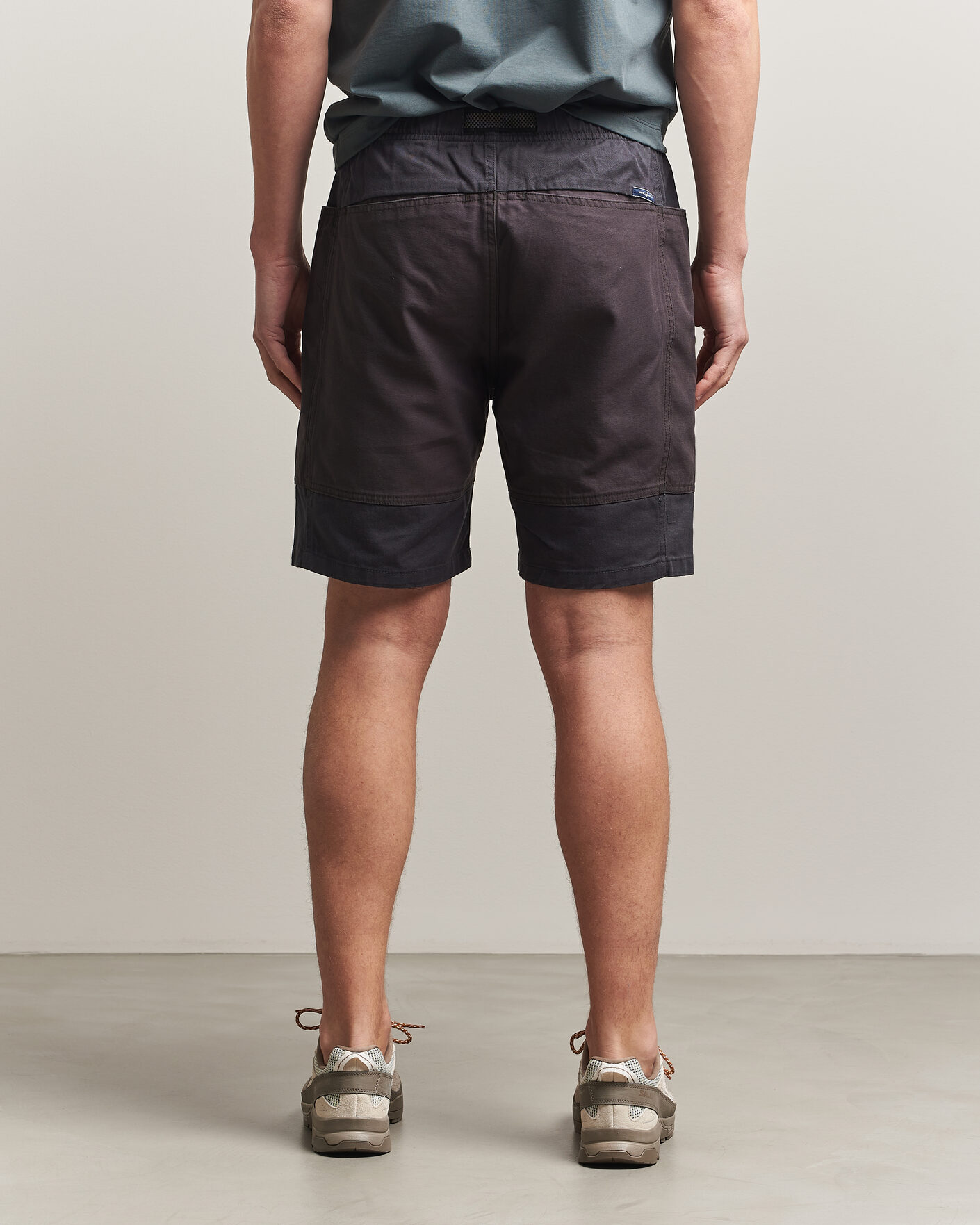 Men | Shorts | Sail Racing | Breeze Blocked Cotton Twill Shorts Dark Steel Blue