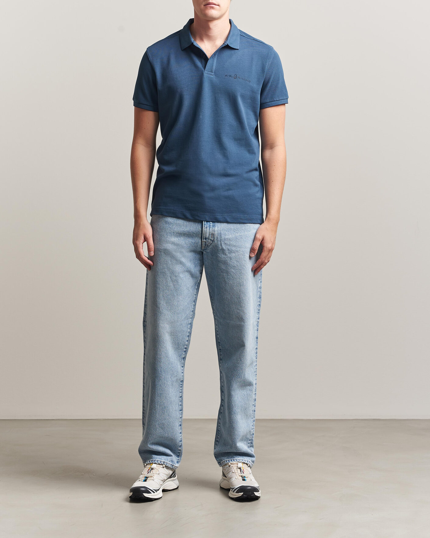 Men | Polo Shirts | Sail Racing | Bowman Polo Neptune Blue