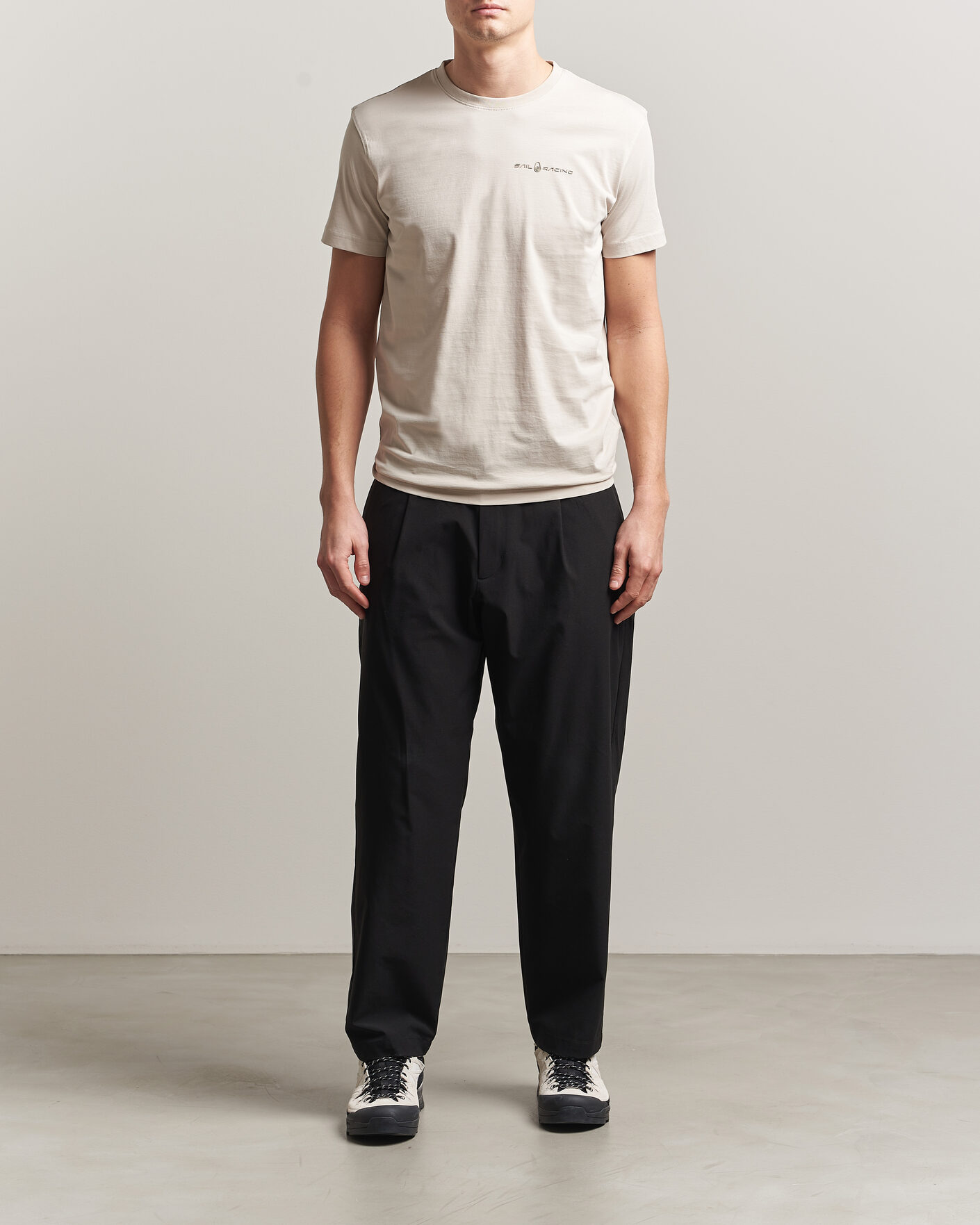 Men | T-Shirts | Sail Racing | Bowman Crew Neck T-Shirt Ecru