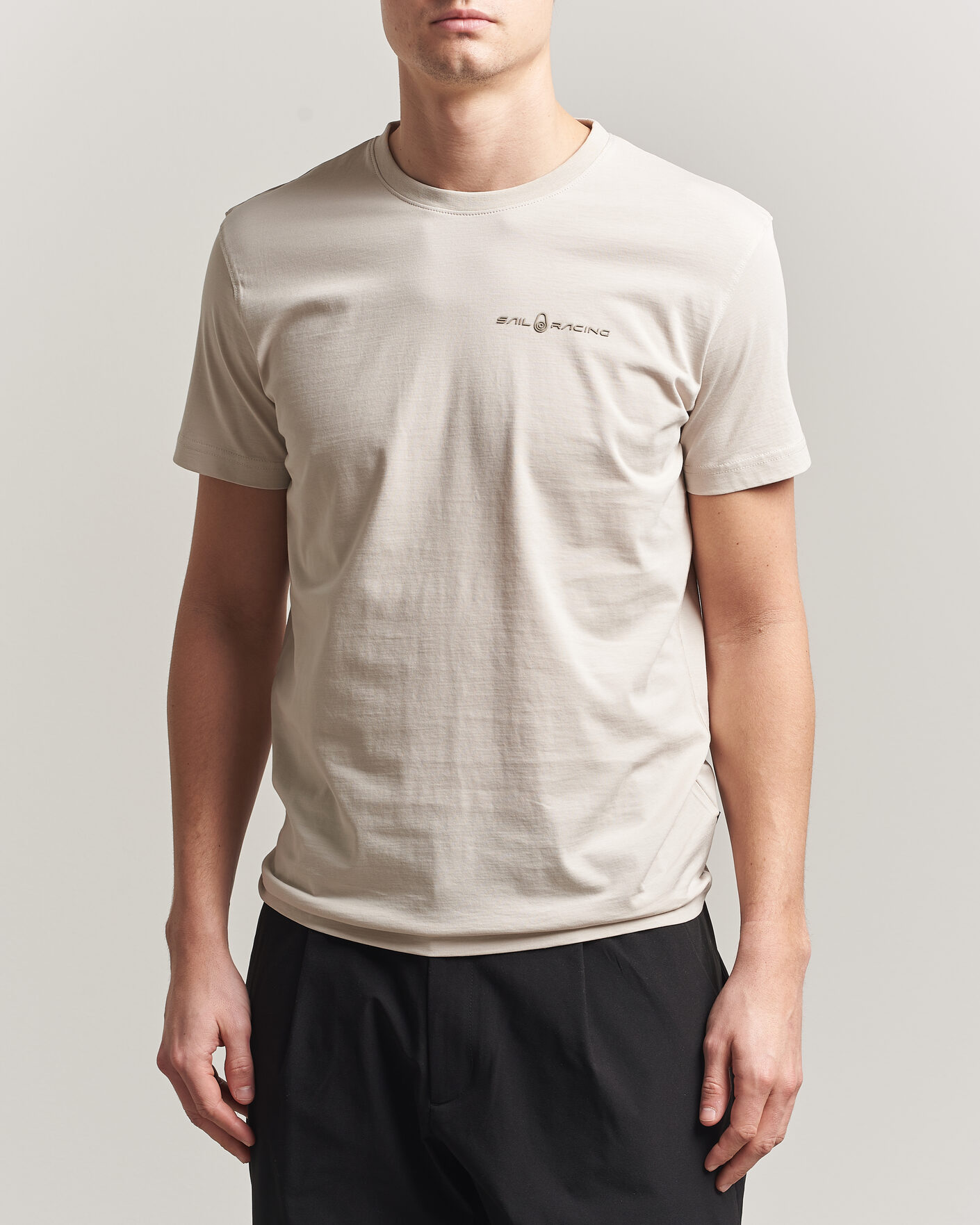 Men | T-Shirts | Sail Racing | Bowman Crew Neck T-Shirt Ecru