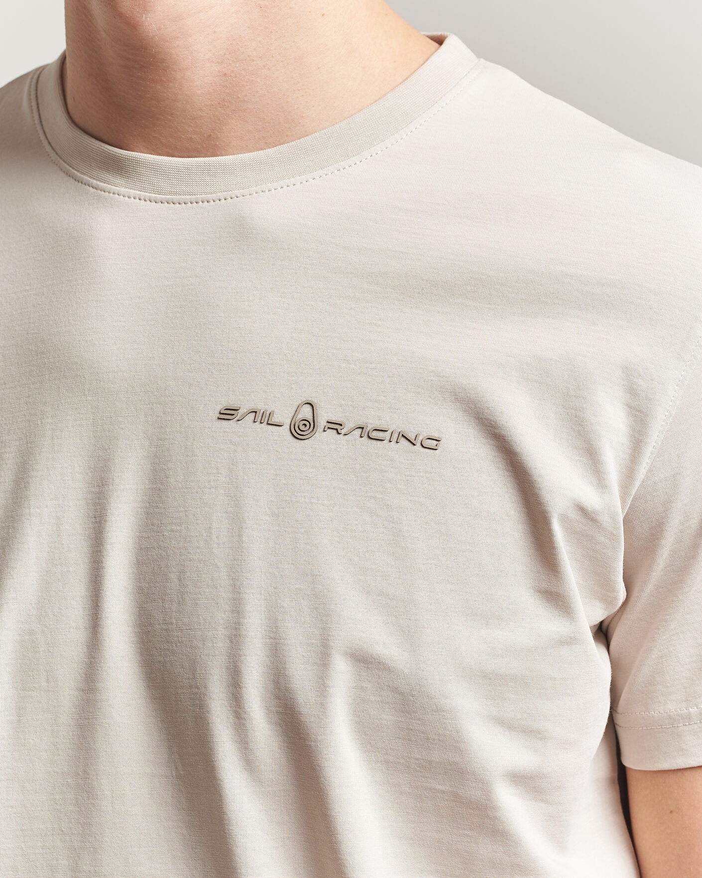 Men | T-Shirts | Sail Racing | Bowman Crew Neck T-Shirt Ecru