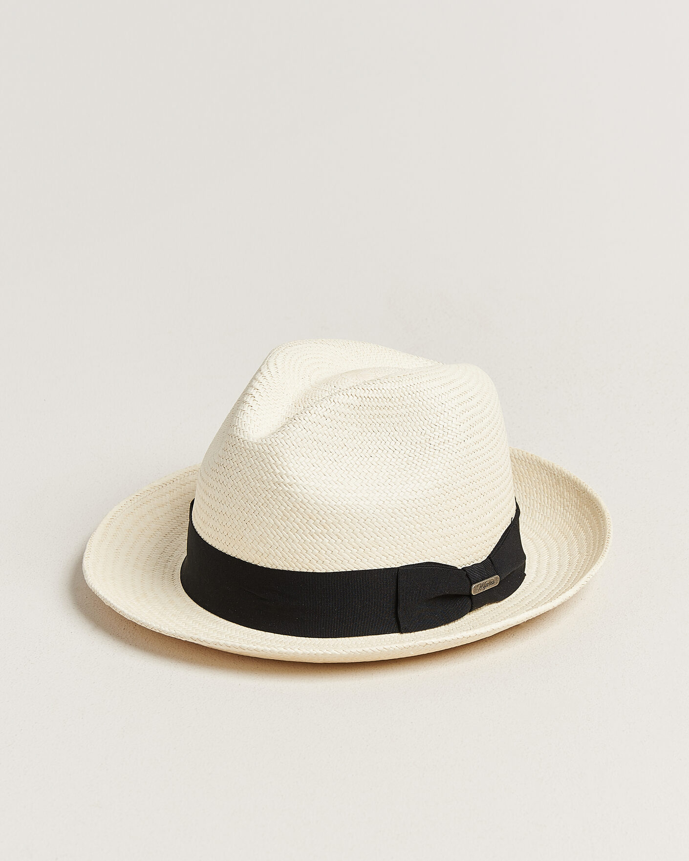 Men | Hats & Caps | Wigéns | Trilby Panama Hat White/Black
