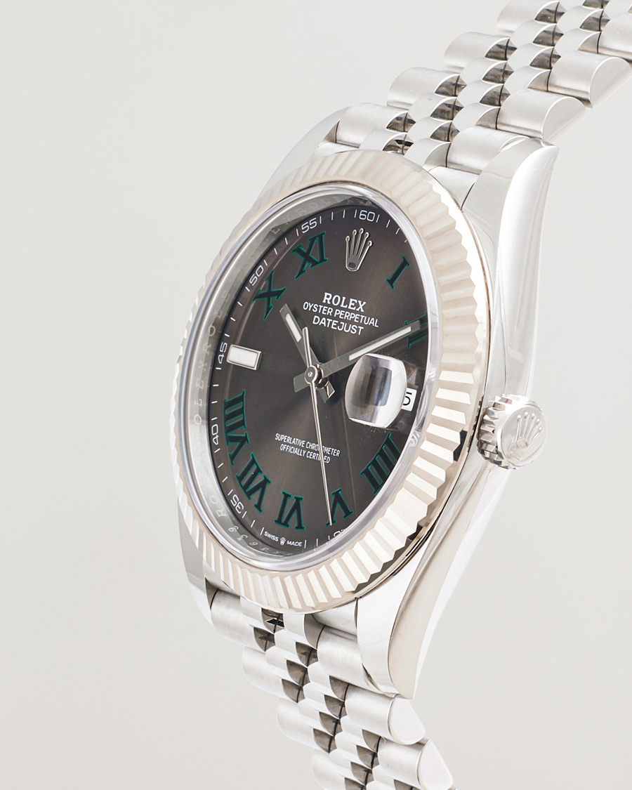 Men | Rolex Pre-Owned Datejust 41 Wimbledon | Rolex Pre-Owned | Datejust 41 Wimbledon
