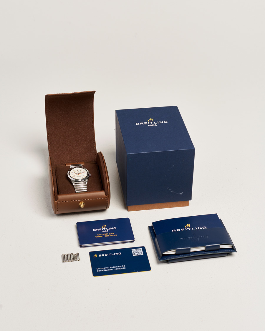 Men | Pre-Owned & Vintage Watches | Breitling Pre-Owned | Chronomat 36 Diamant