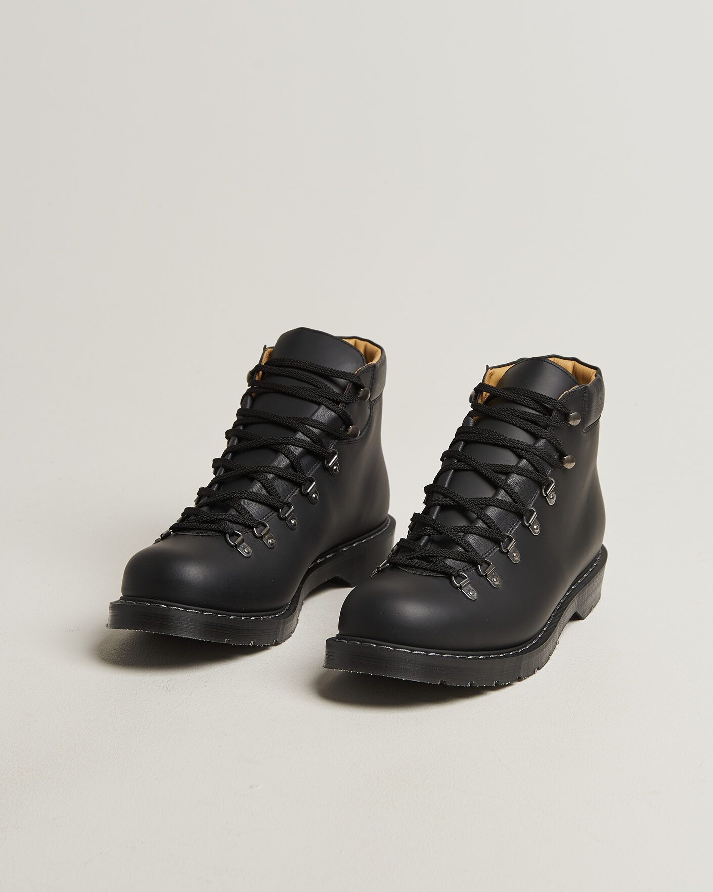 Solovair Urban Hiker Boot Black Waxy at CareOfCarl.com