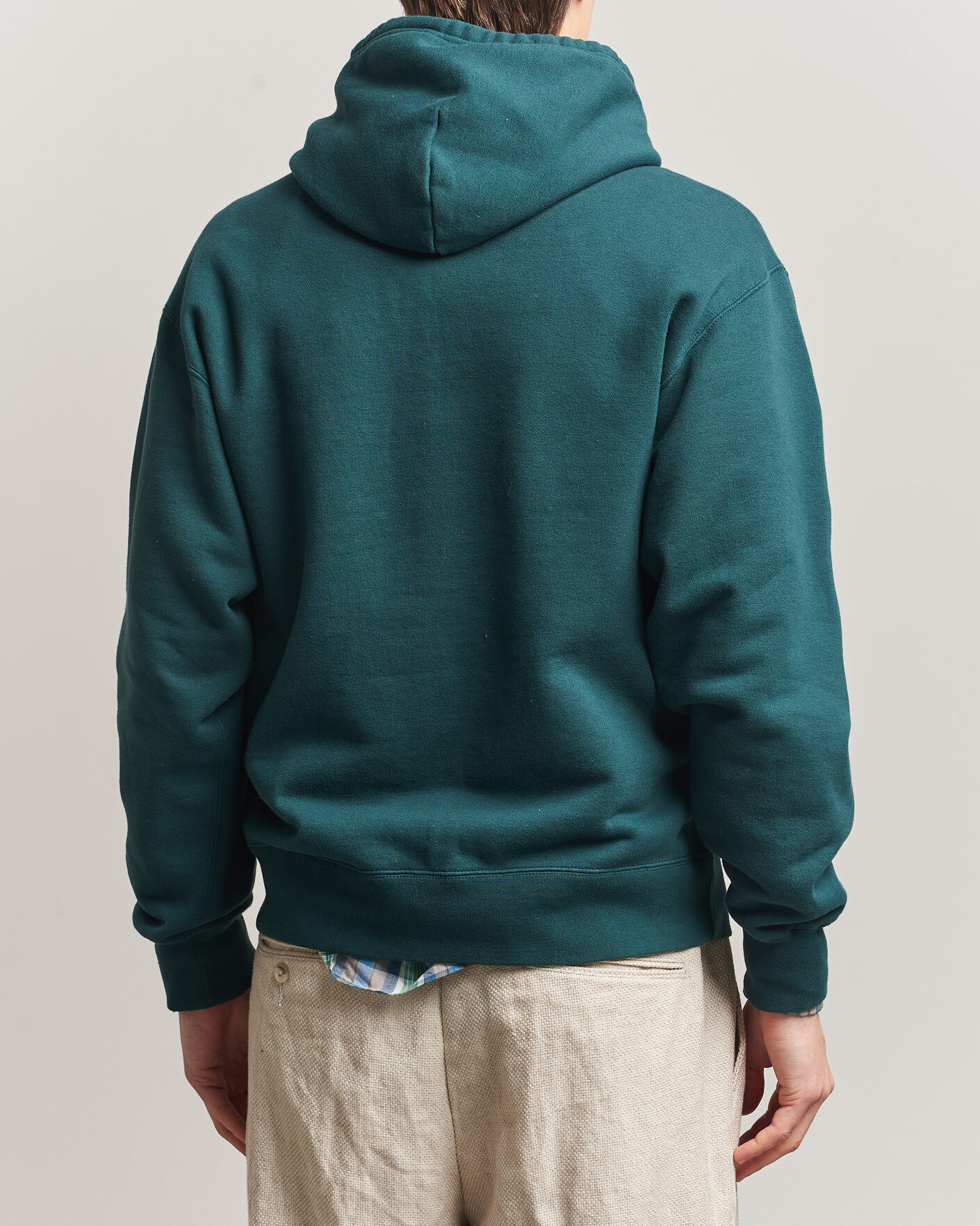 Men | Sweaters & Knitwear | BEAMS PLUS | Hooded Sweat Pullover Dark Green