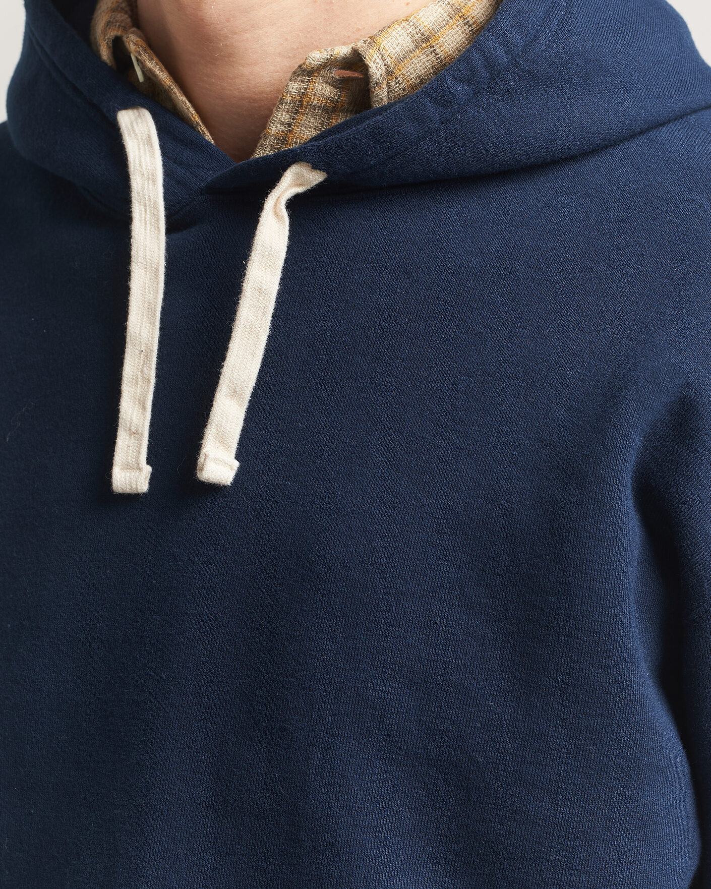 Men | Sweaters & Knitwear | BEAMS PLUS | Hooded Sweat Pullover Navy