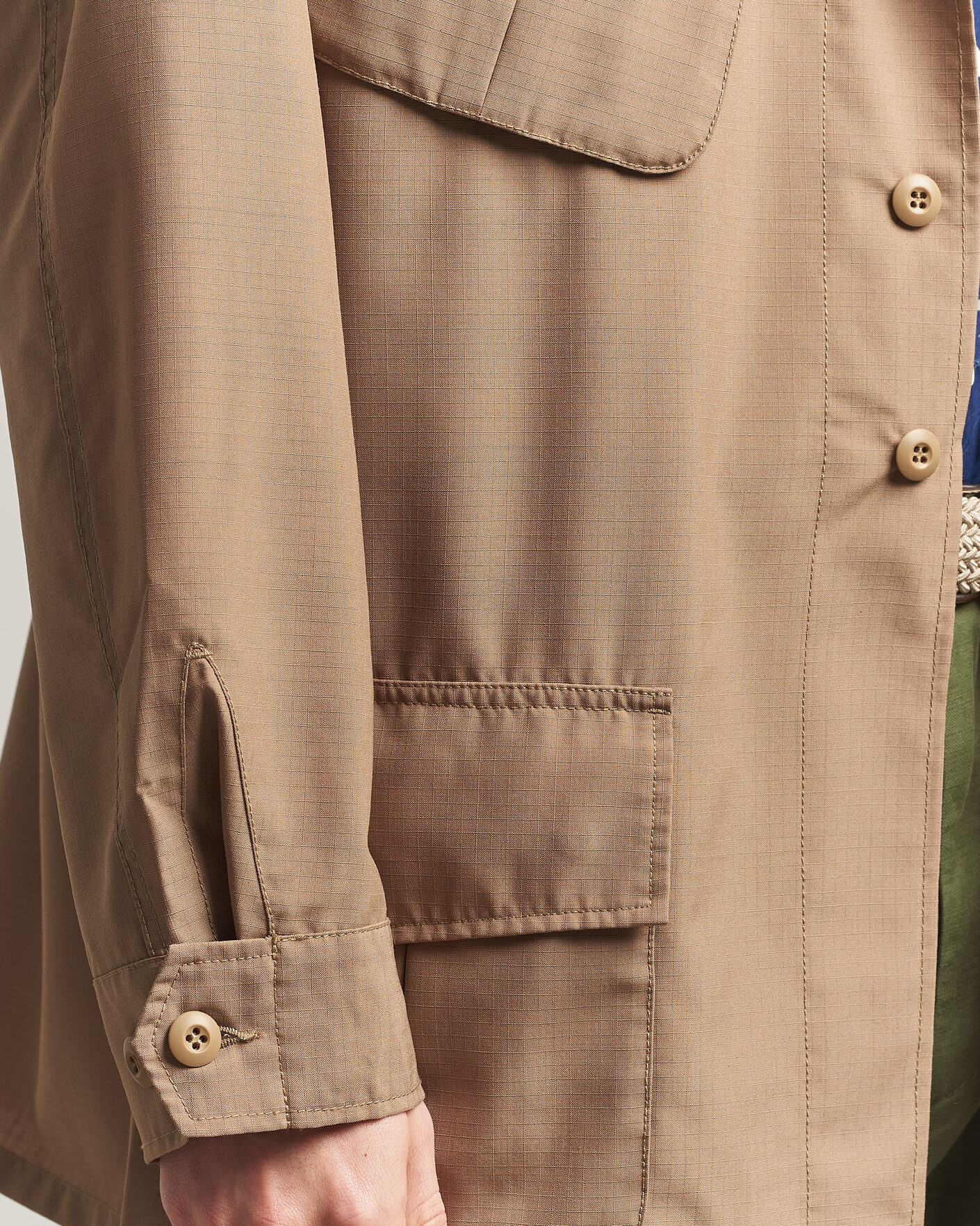Men | Coats & Jackets | BEAMS PLUS | MIL Fatigue Jacket Khaki
