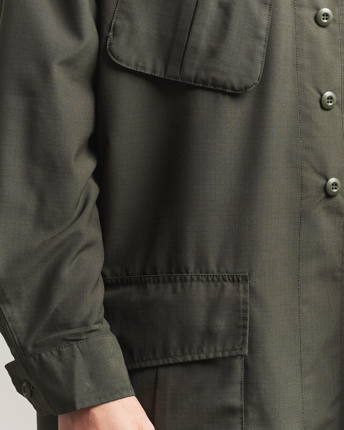Men | Coats & Jackets | BEAMS PLUS | MIL Fatigue Jacket Olive