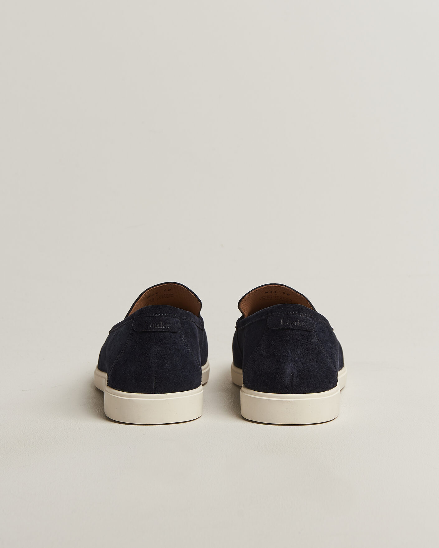 Men | Loafers | Loake Shoemakers | Tuscany Suede Loafer Navy