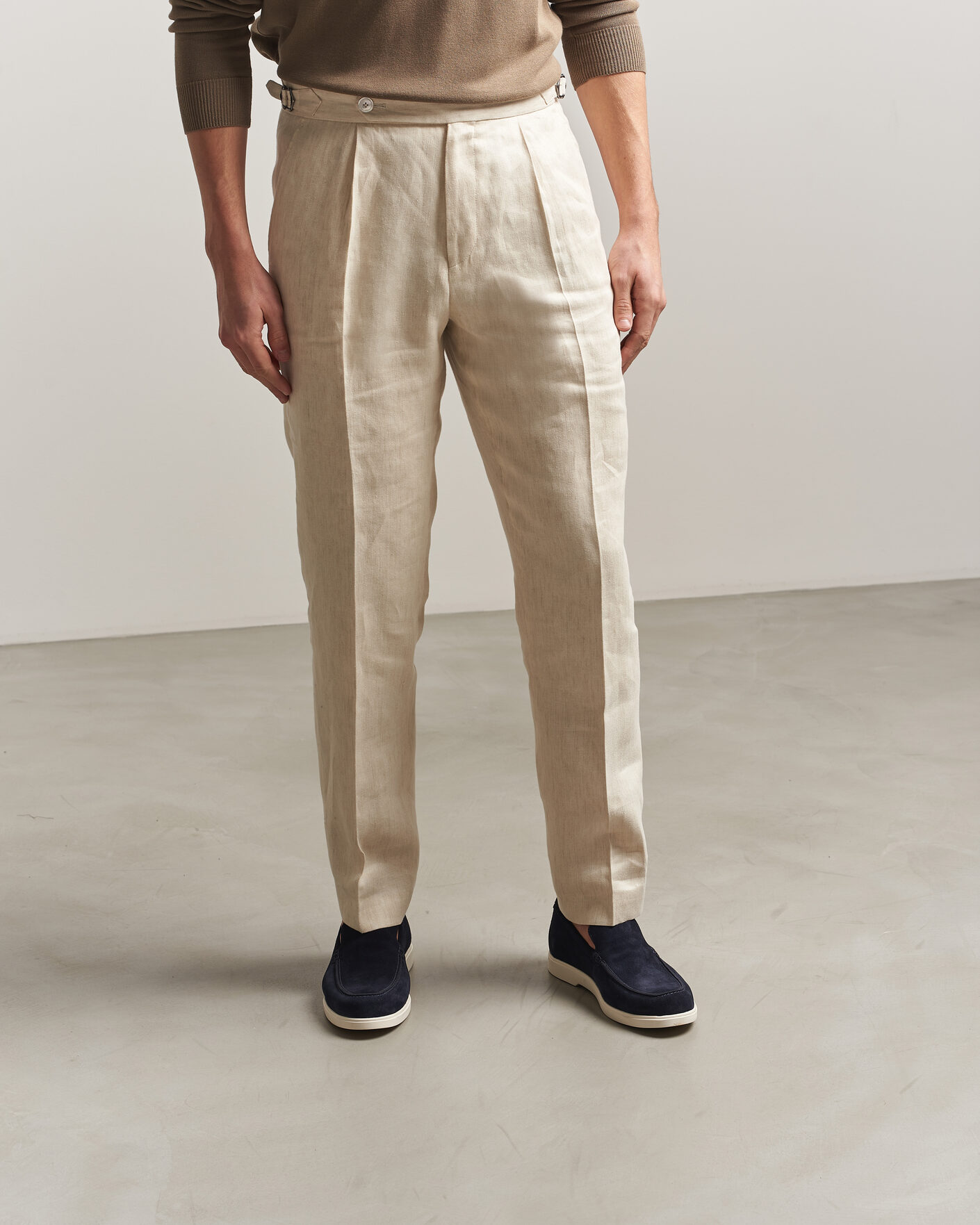 Men | Loafers | Loake 1880 | Tuscany Suede Loafer Navy