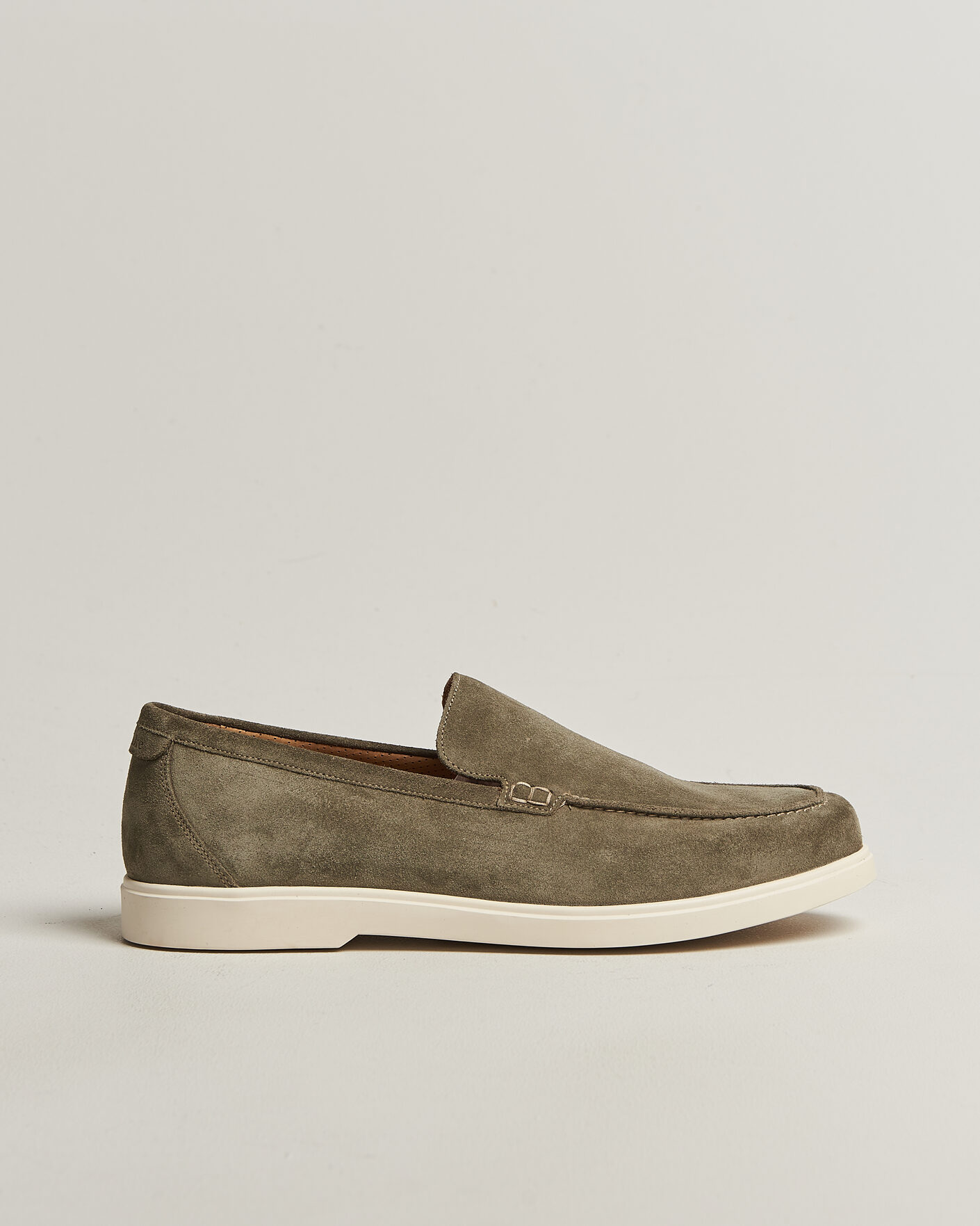 Men | Loafers | Loake 1880 | Tuscany Suede Loafer Pistachio