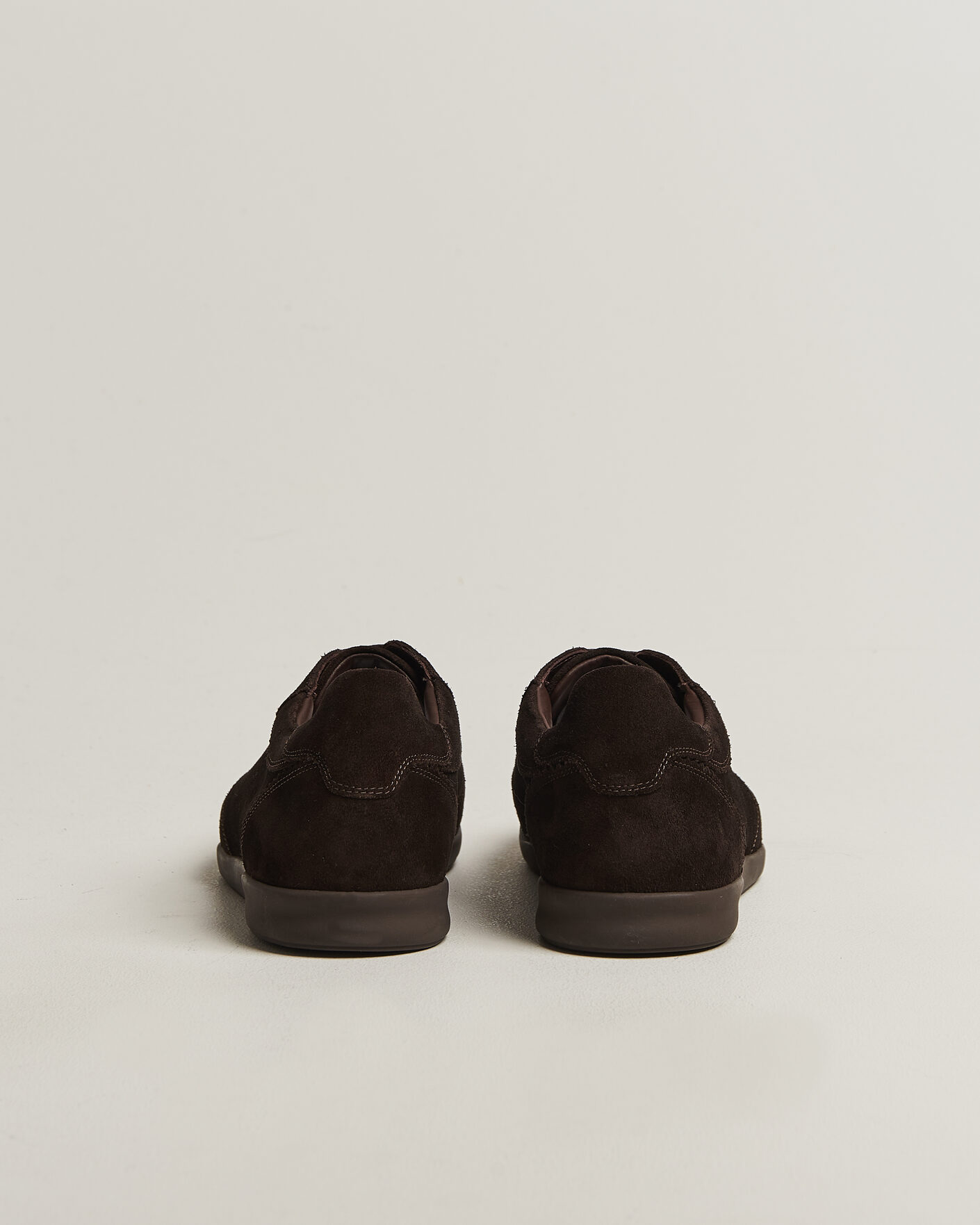 Men | Sneakers | Loake Shoemakers | Loake 1880 Mayfair Suede Dress Sneaker Dark Brown
