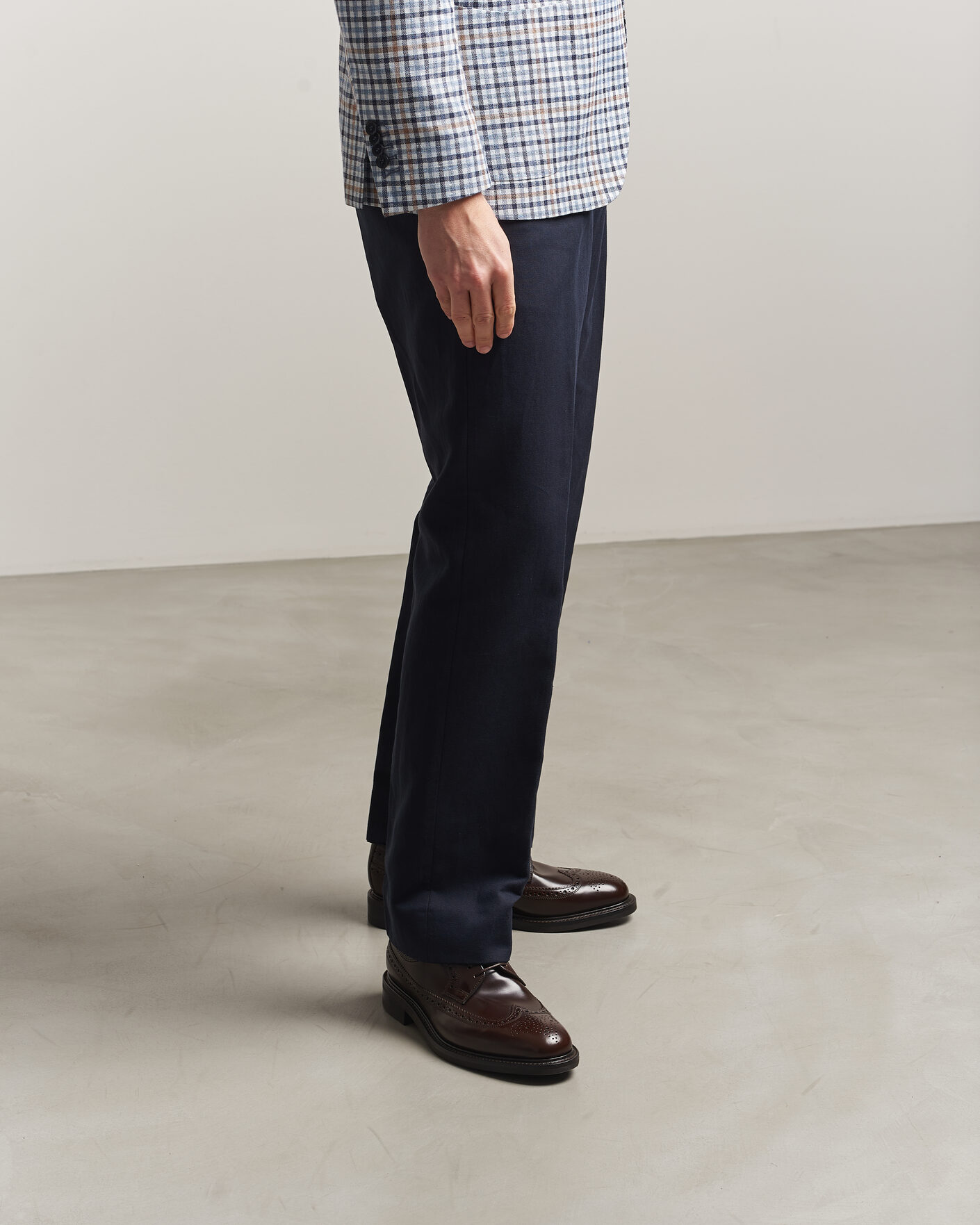 Men | Derby Shoes | Loake 1880 | Sovereign Longwing Leather Derby Dark Brown