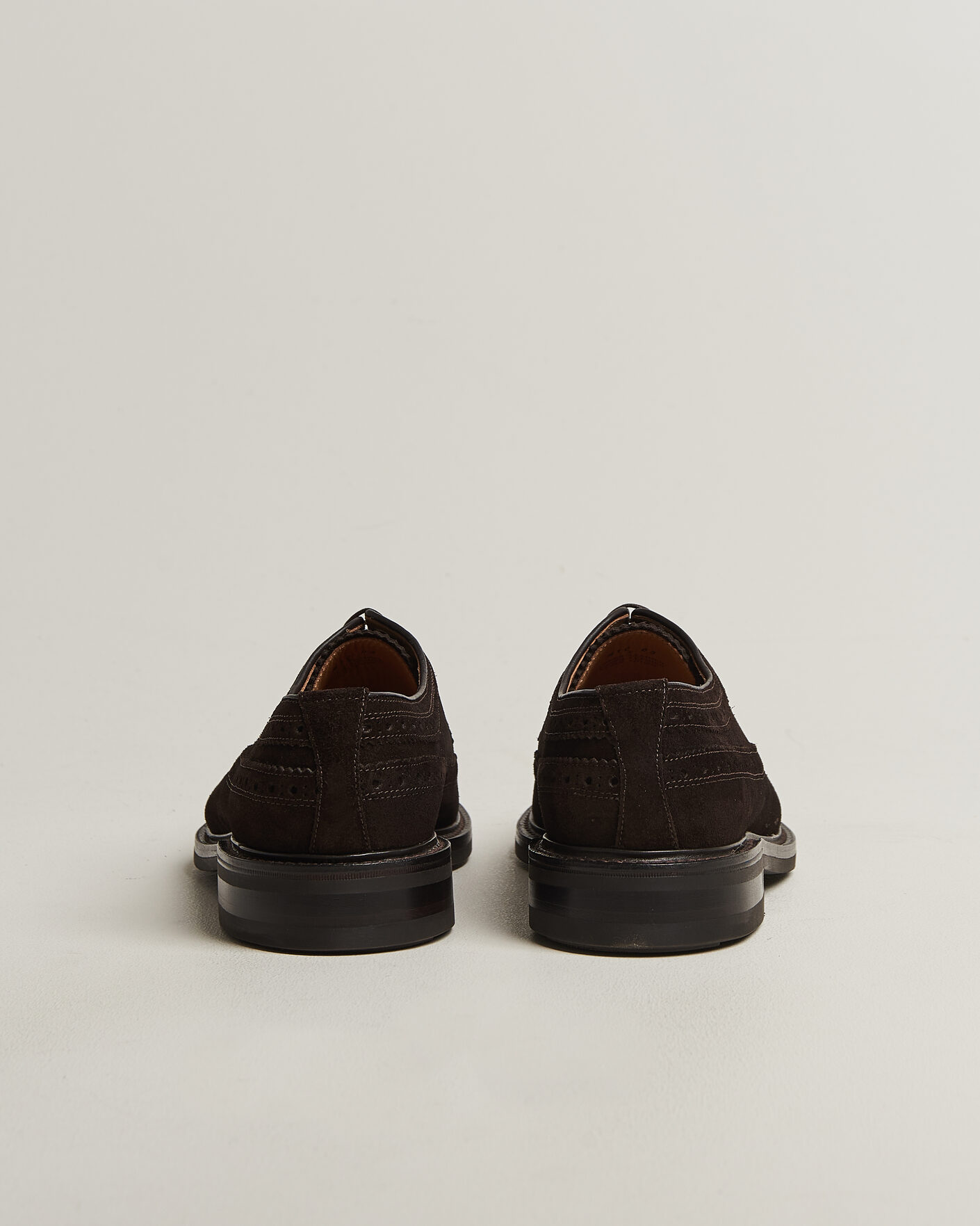 Men | Derby Shoes | Loake Shoemakers | Sovereign Longwing Suede Derby Dark Brown