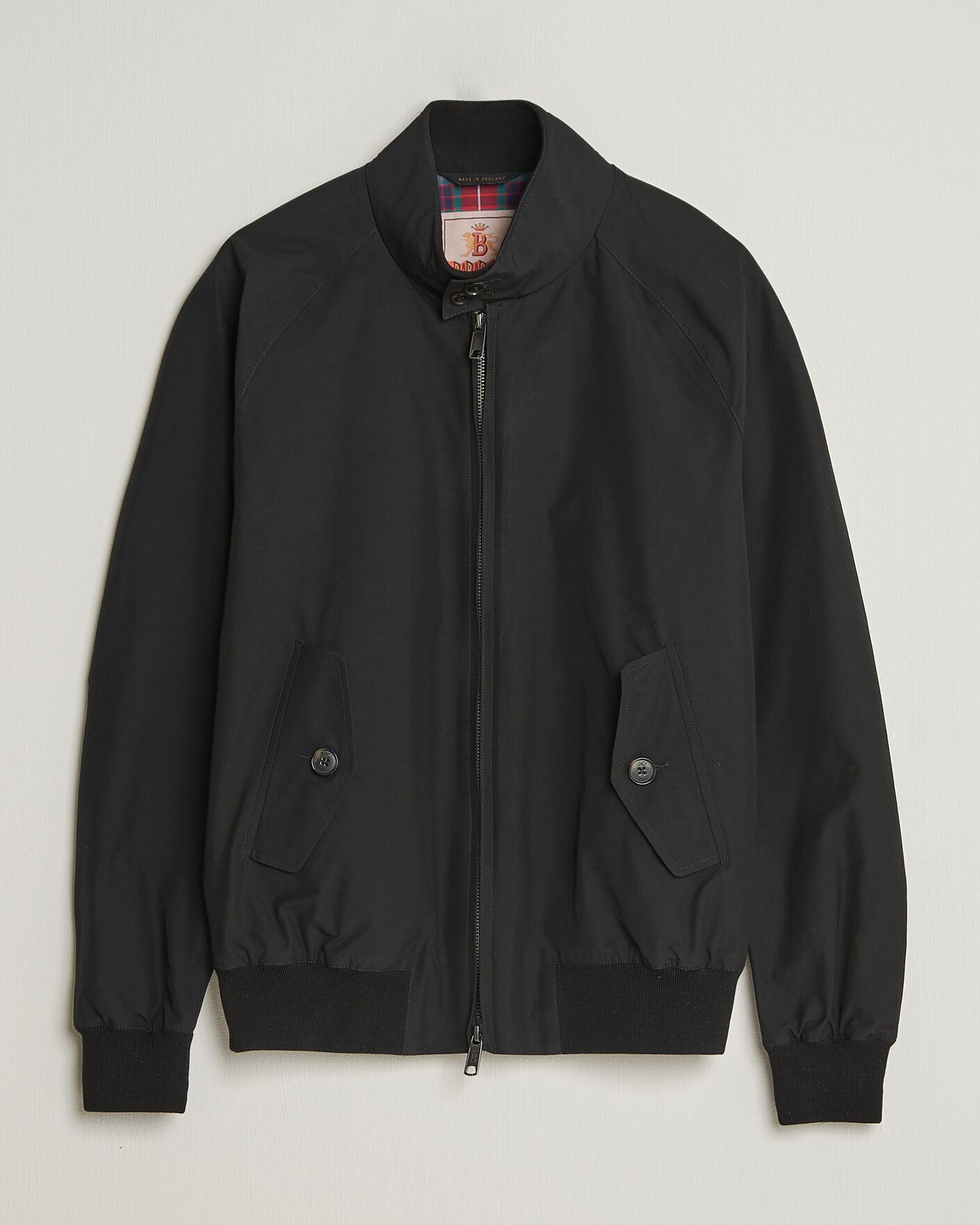Men | Coats & Jackets | Baracuta | G9 Original Harrington Jacket Black