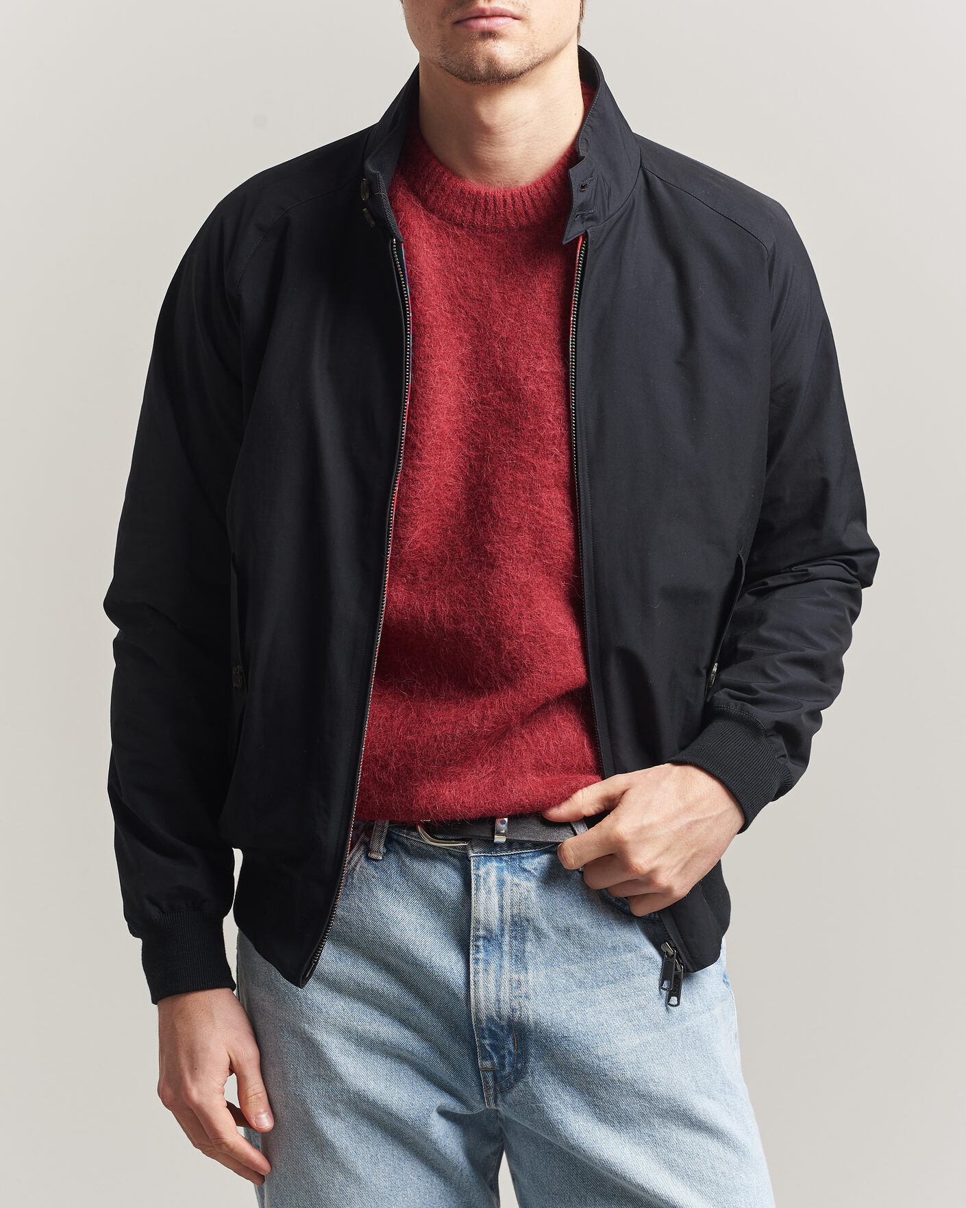 Men | Coats & Jackets | Baracuta | G9 Original Harrington Jacket Dark Navy