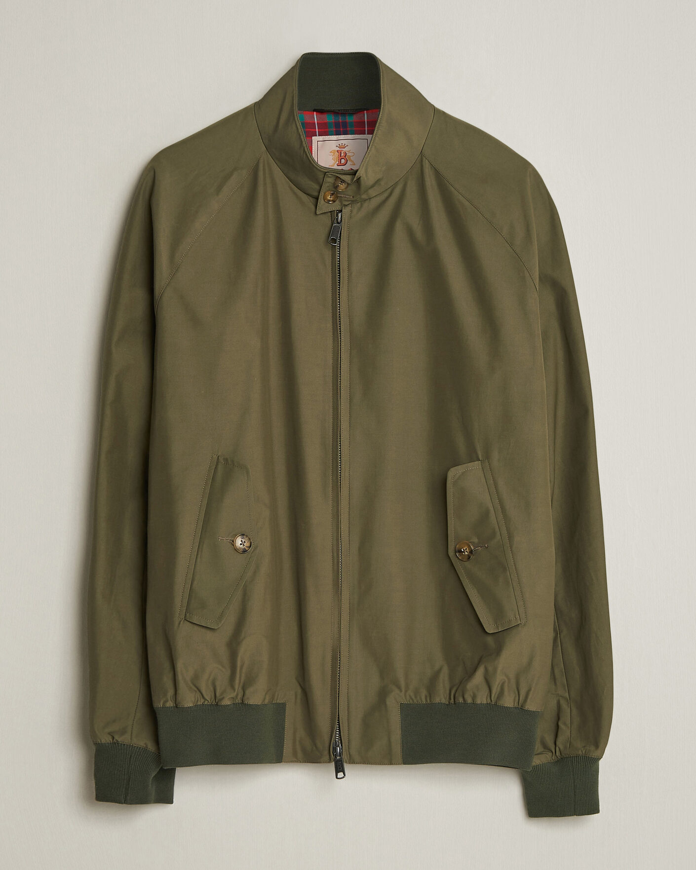 Men | Coats & Jackets | Baracuta | G9 Original Harrington Jacket Army