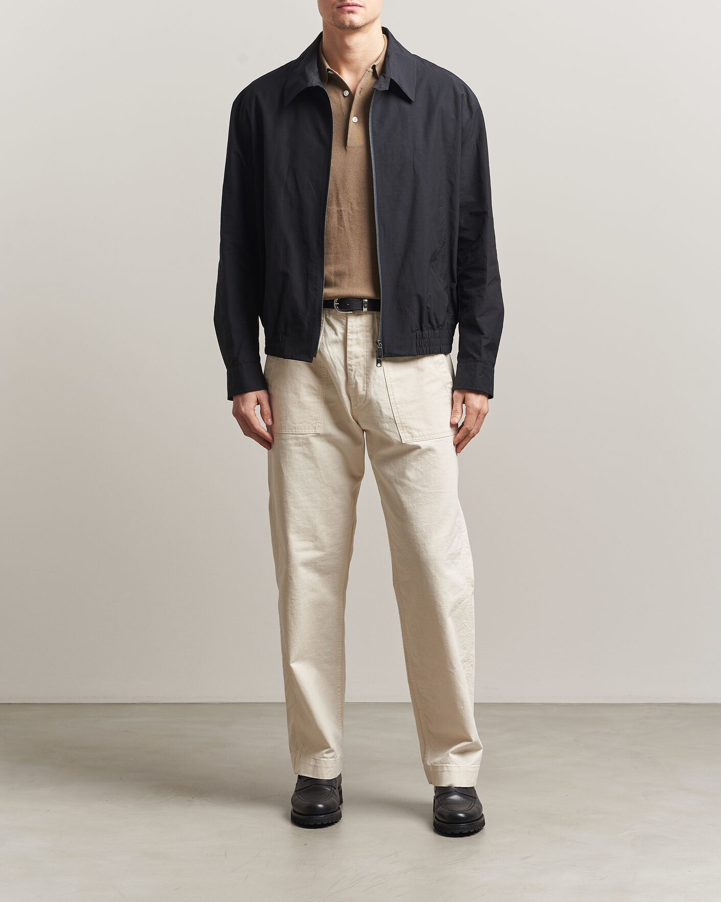 Men | Coats & Jackets | Baracuta | G18 Original Cloth Jacket Dark Navy