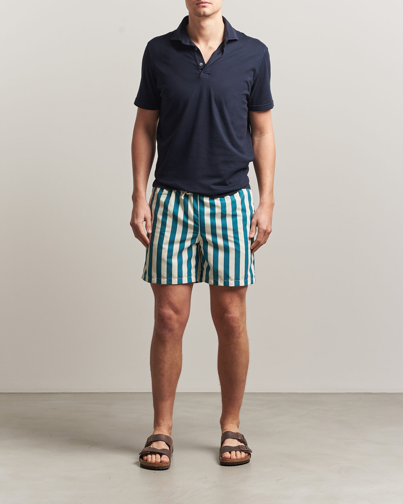 Men | Ripa Ripa Paraggi Striped Swimshorts Green | Ripa Ripa | Paraggi Striped Swimshorts Green