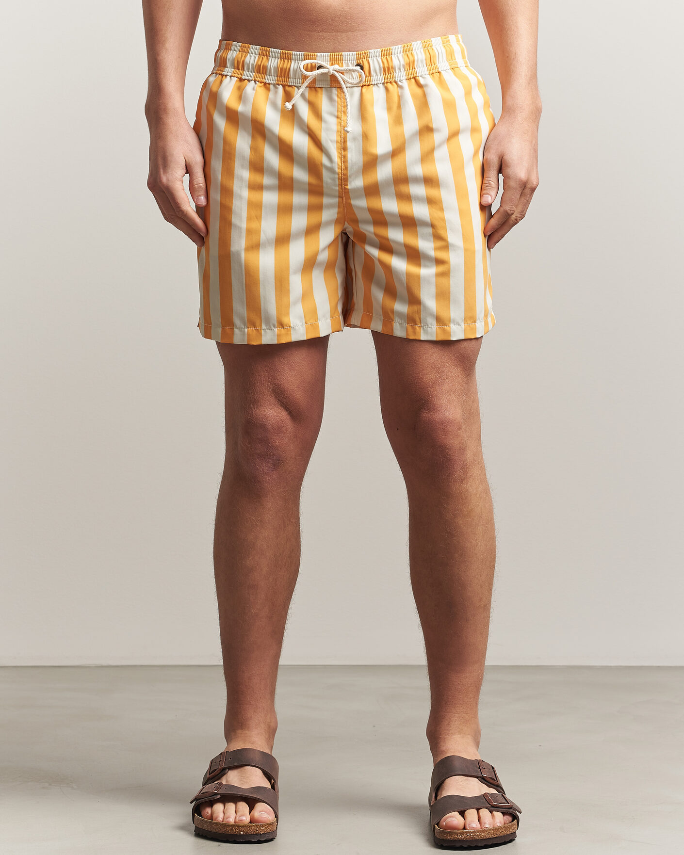 Men | Swimwear | Ripa Ripa | Paraggi Striped Swimshorts Yellow