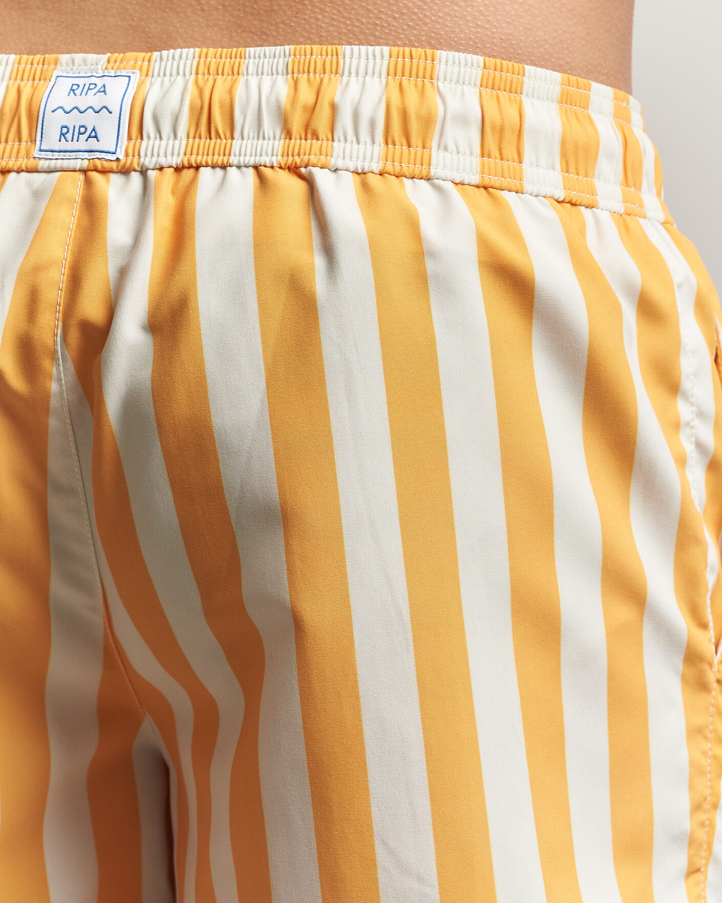 Men | Swimwear | Ripa Ripa | Paraggi Striped Swimshorts Yellow