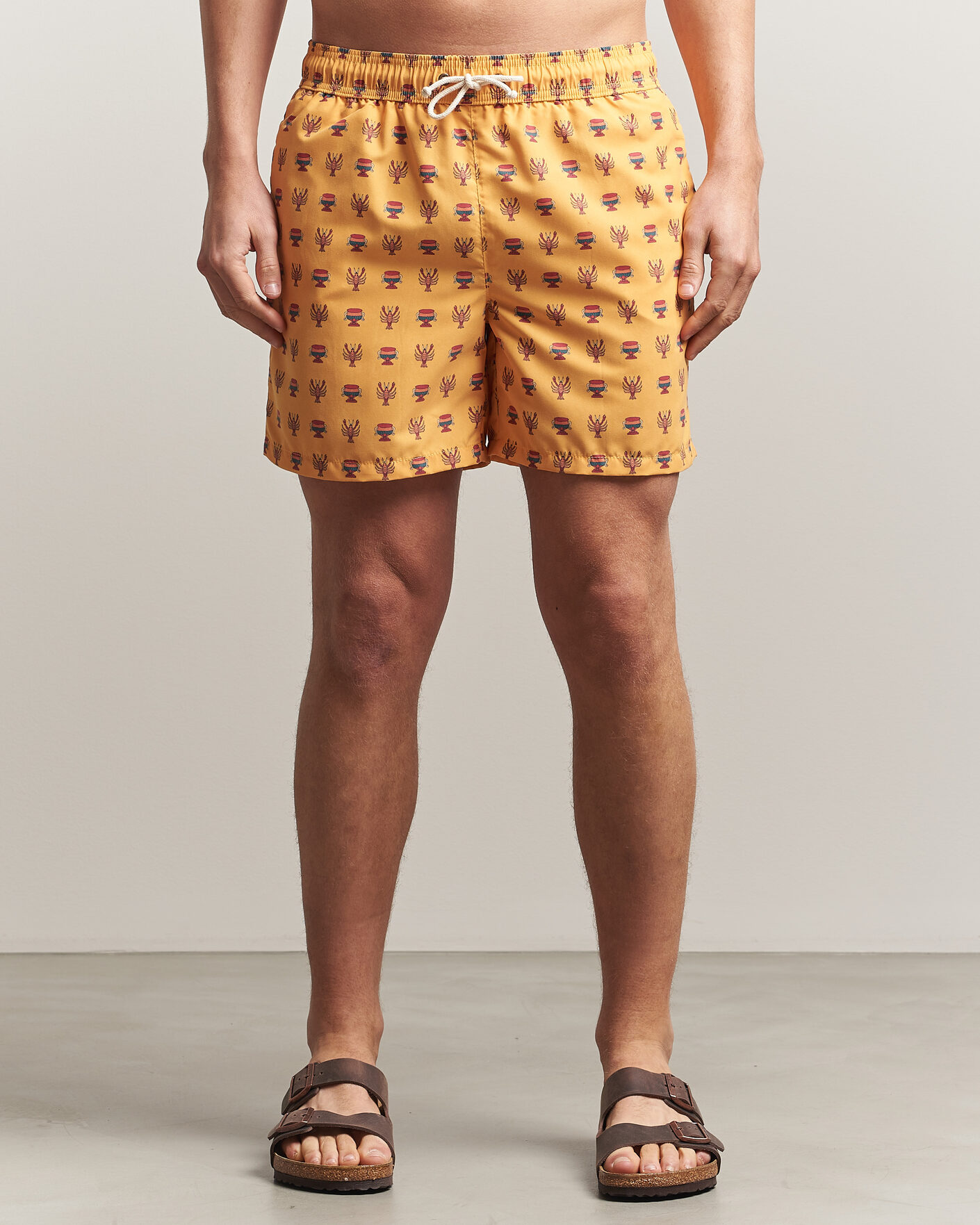 Men | Swimwear | Ripa Ripa | Printed Swimshorts Yellow