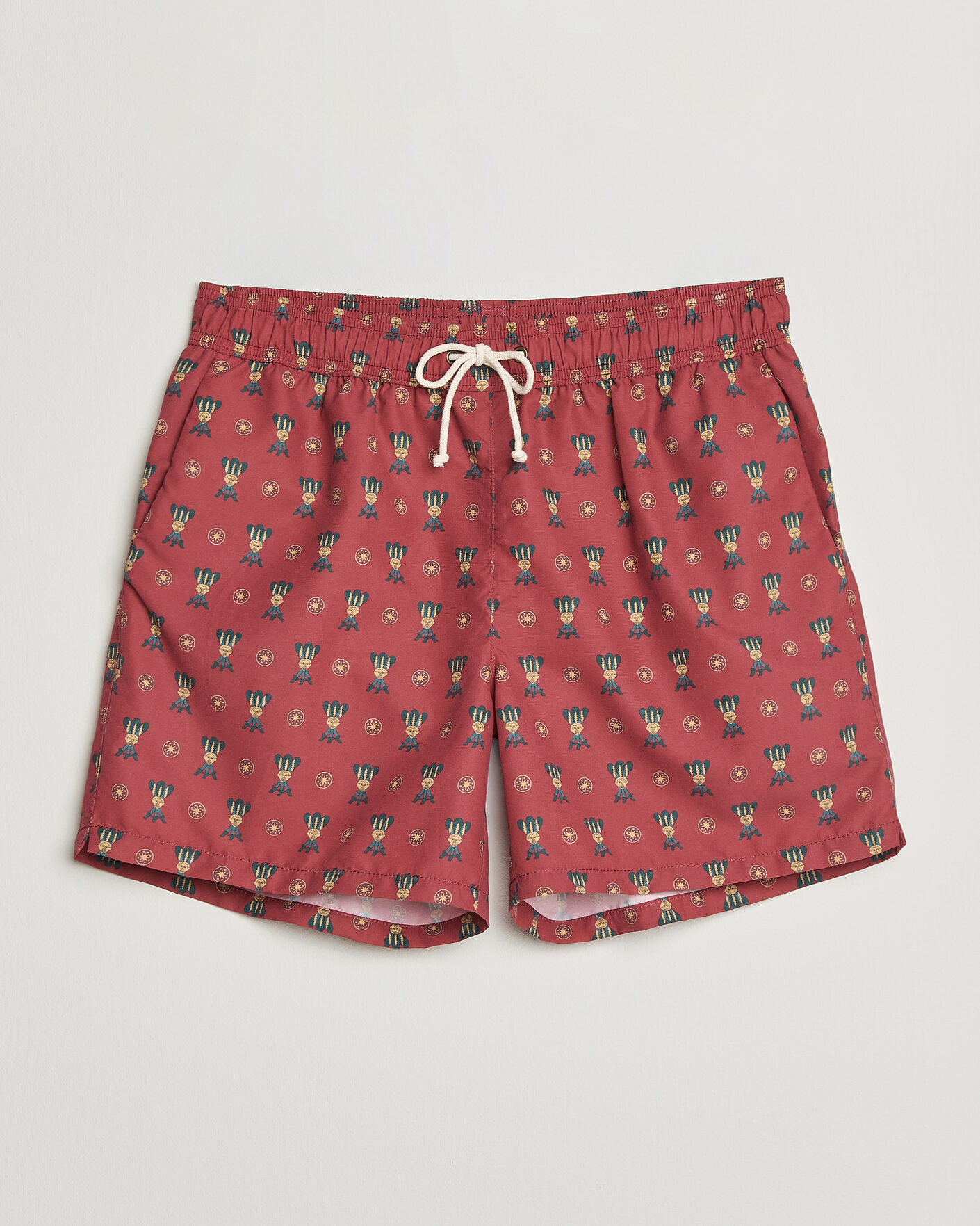 Men | Swimwear | Ripa Ripa | Printed Swimshorts Red