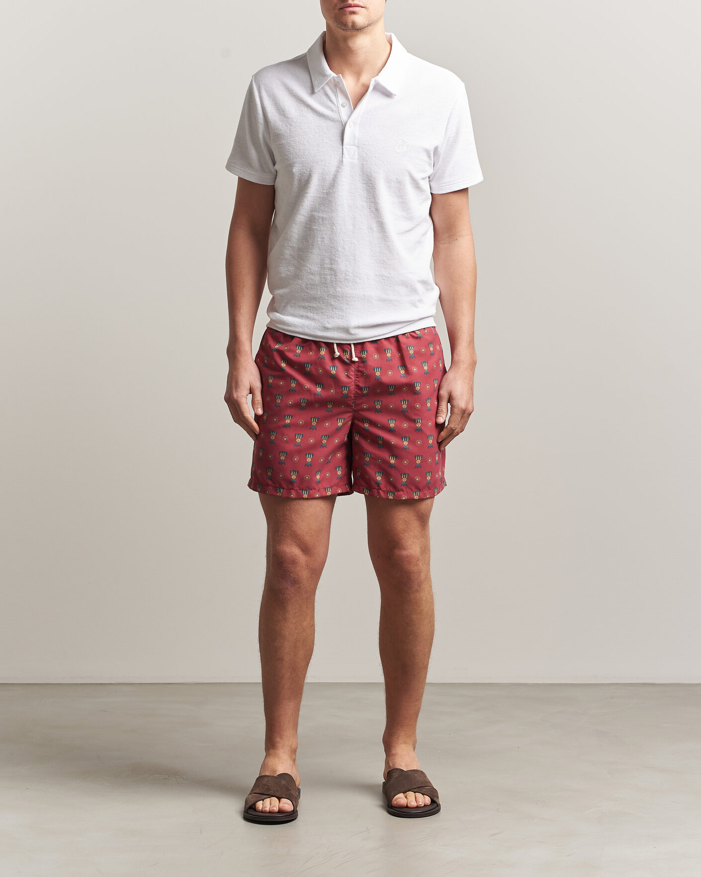 Men | Ripa Ripa Printed Swimshorts Red | Ripa Ripa | Printed Swimshorts Red