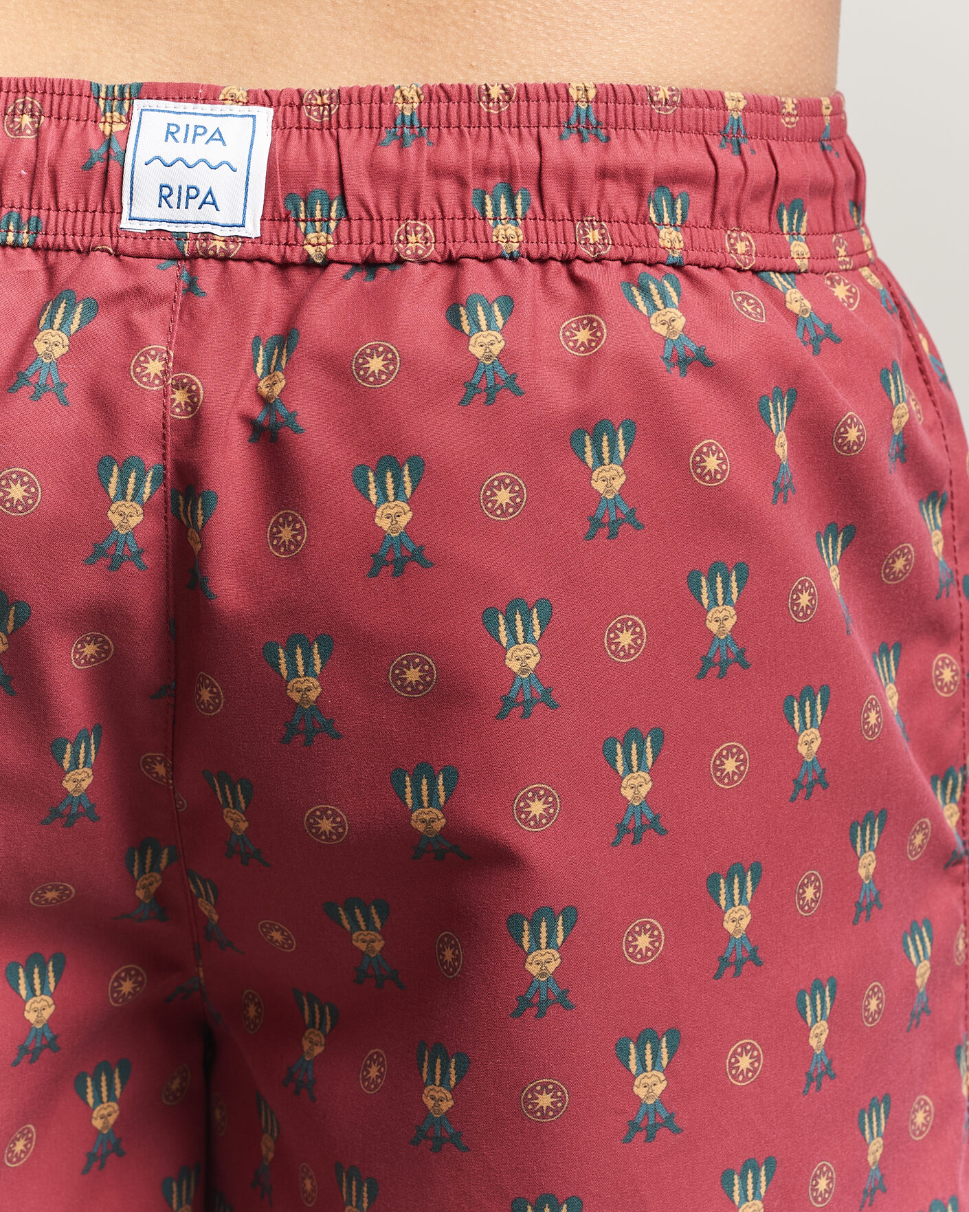Men | Ripa Ripa Printed Swimshorts Red | Ripa Ripa | Printed Swimshorts Red