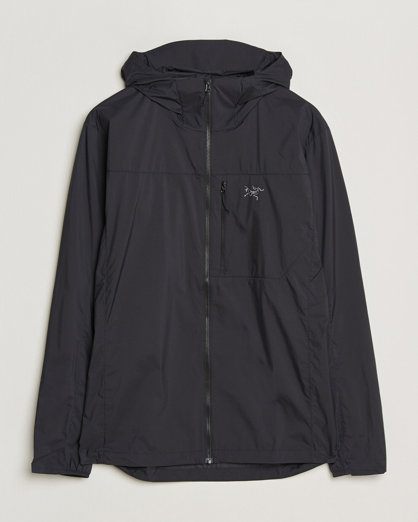 Men | Coats & Jackets | Arc'teryx | Squamish Lightweight Hooded Jacket Black
