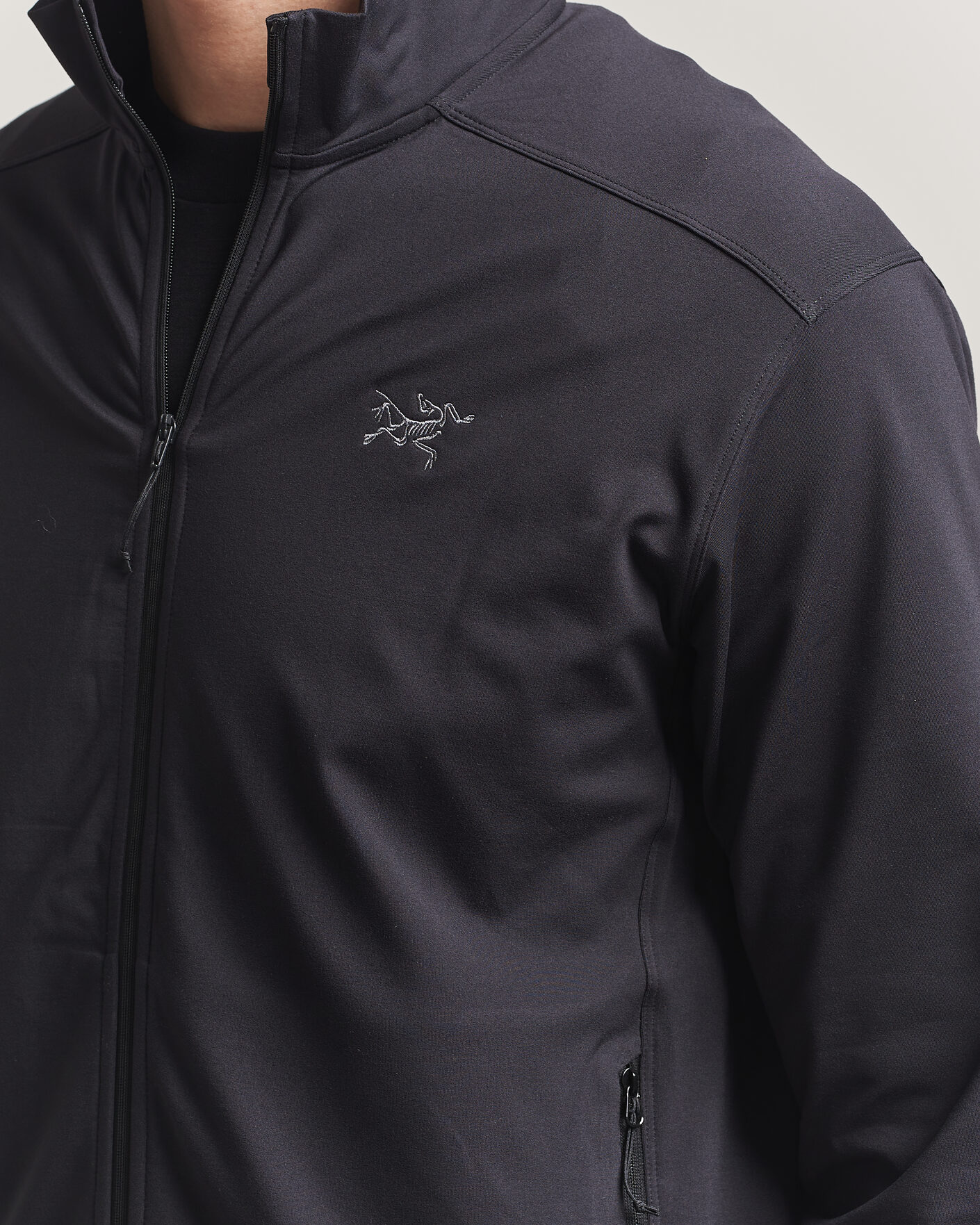 Men | Sweaters & Knitwear | Arc'teryx | Kyanite Lightweight Full Zip Black
