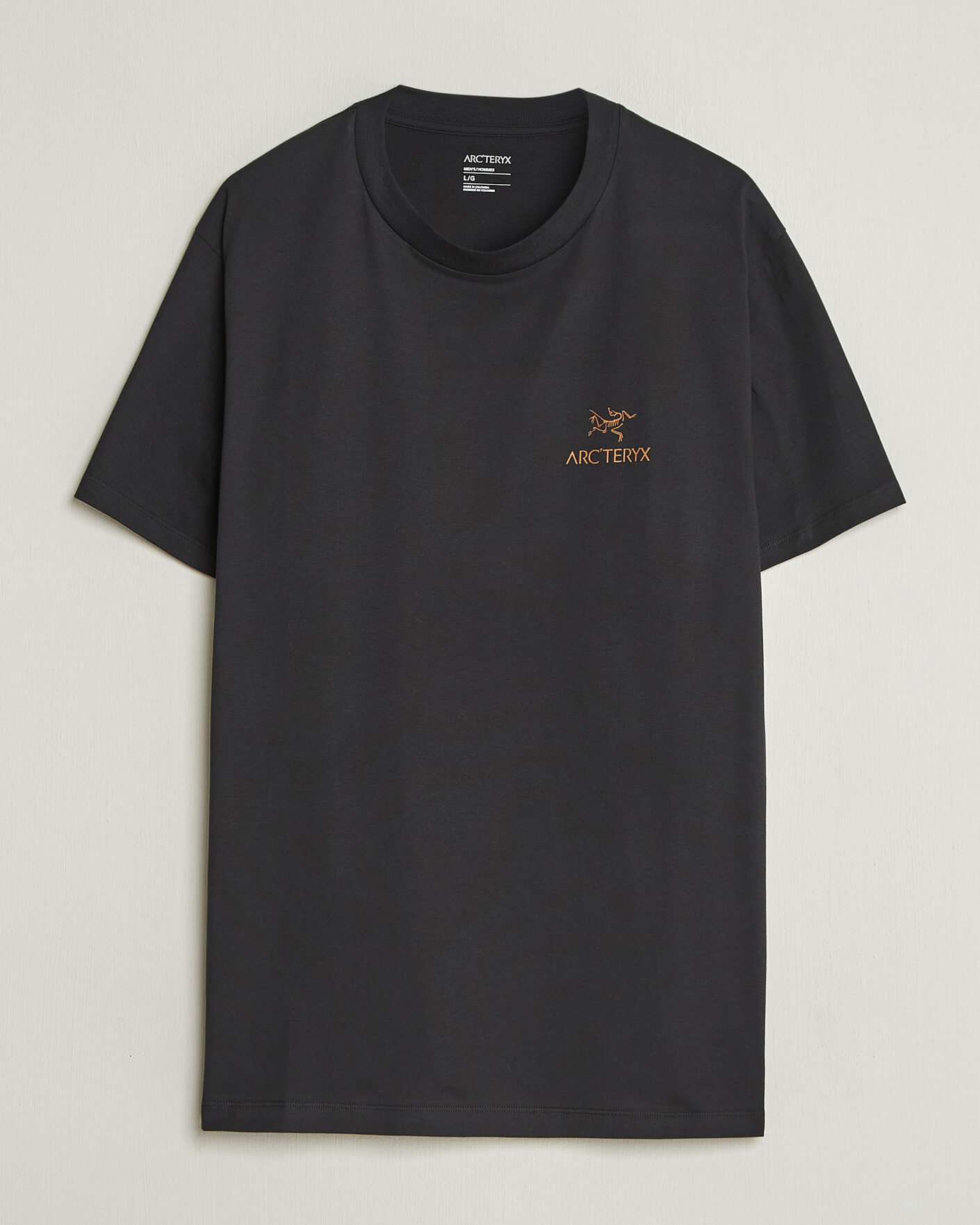 Men | T-Shirts | Arc'teryx | Kragg Cotton Bird Word T-Shirt Black